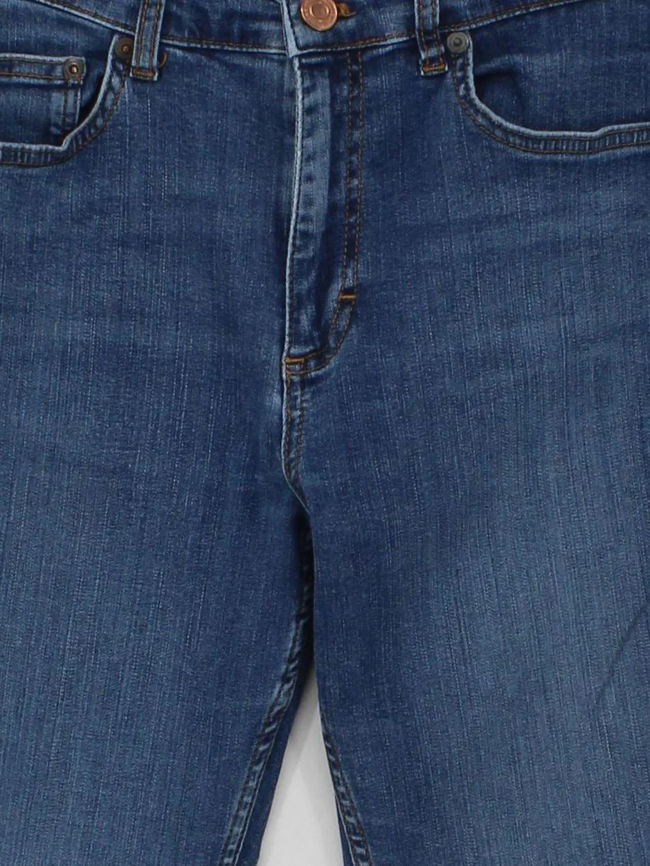 French Connection Men's Jeans S Blue Cotton with Polyester, Elastane Skinny - Image 3