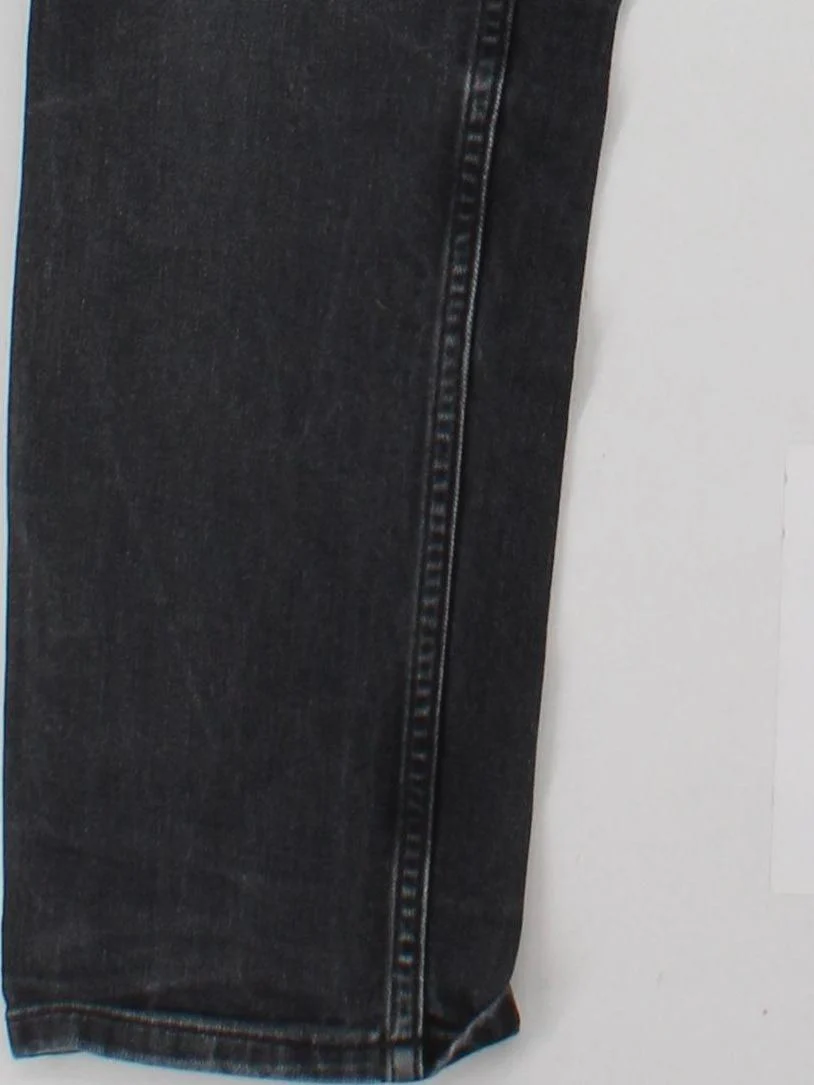 French Connection Men's Jeans W 32 in Black Cotton with Elastane Straight - Image 4
