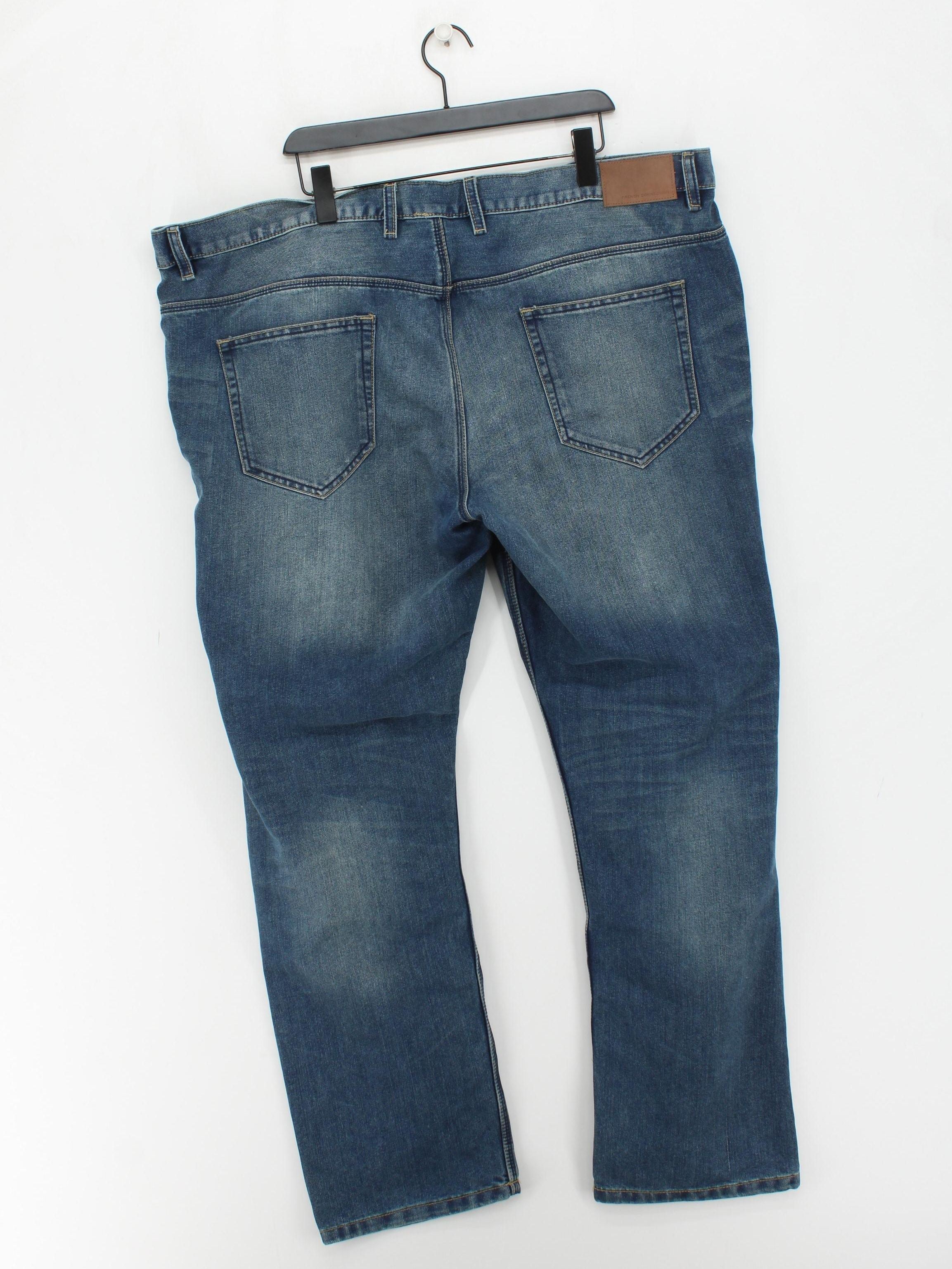 French Connection Men's Jeans W 48 in Blue Cotton with Polyester Straight - Image 2