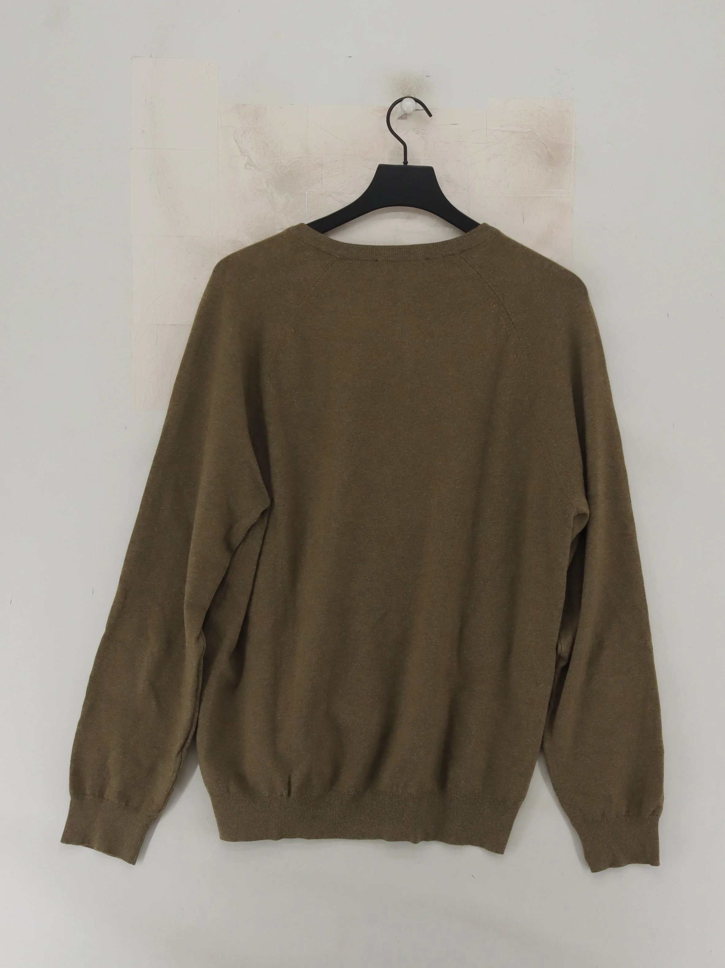 French Connection Men's Jumper L Brown Cotton with Polyester, Elastane Pullover - Image 2