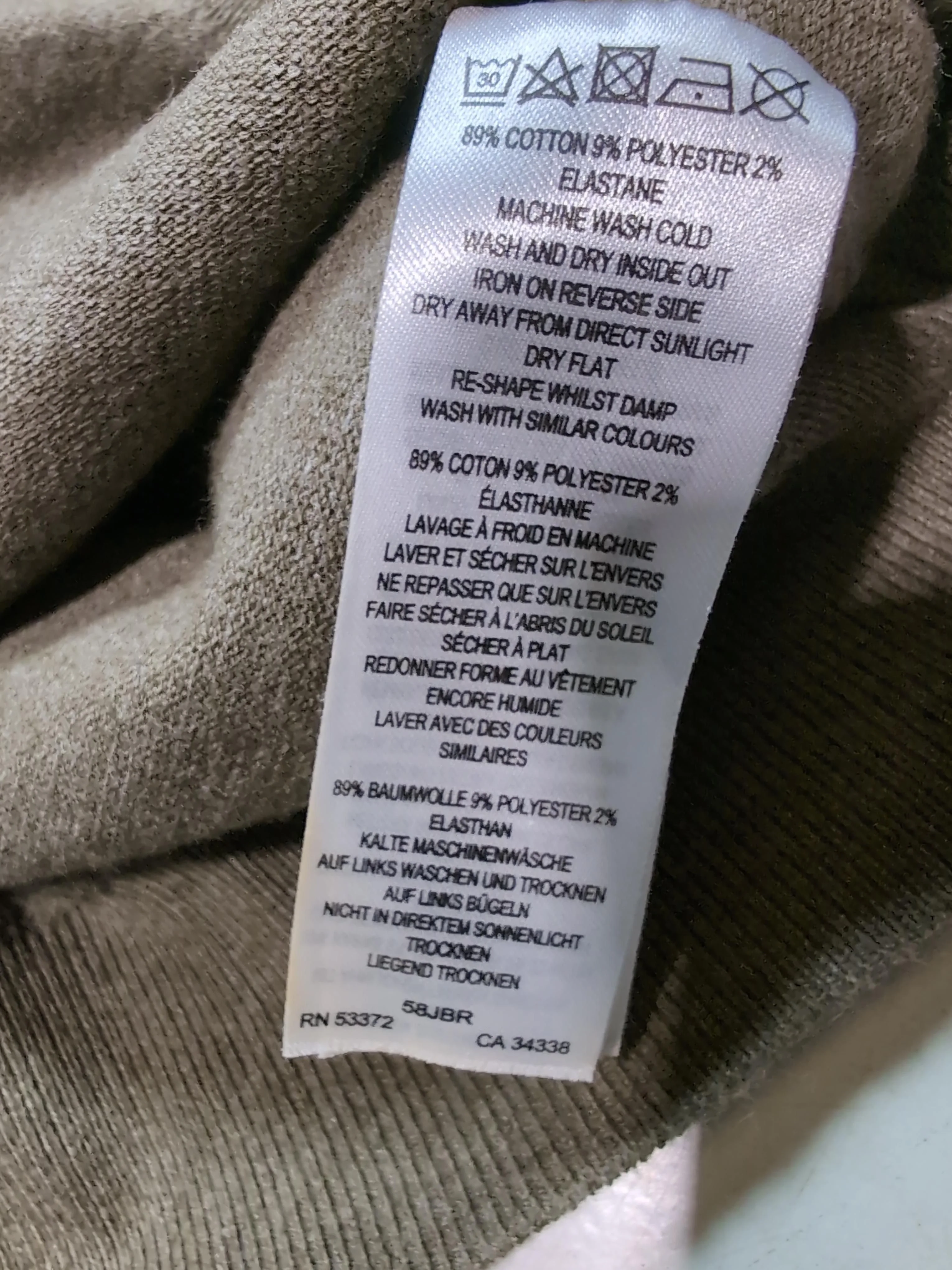 French Connection Men's Jumper L Brown Cotton with Polyester, Elastane Pullover - Image 6