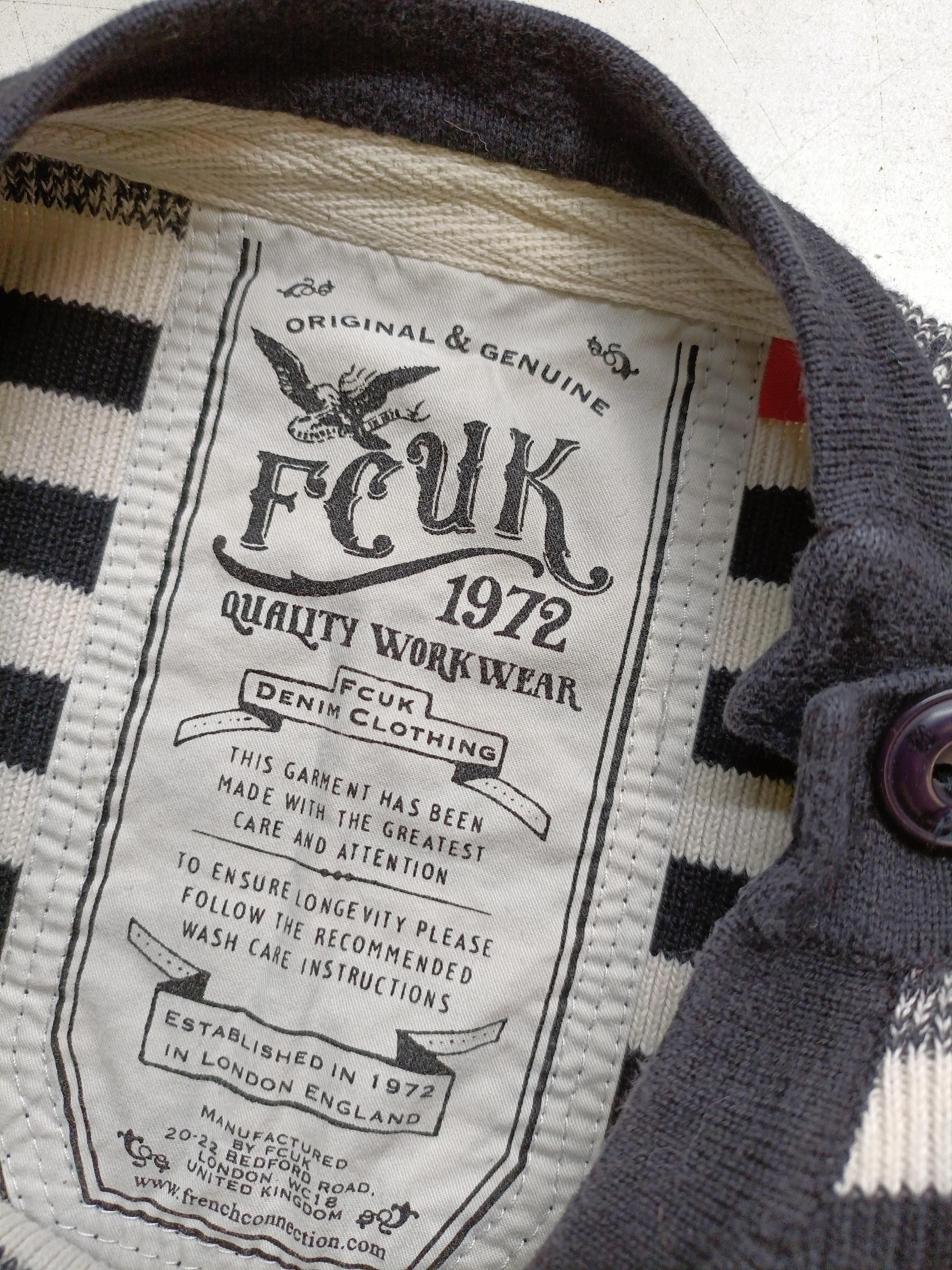 French Connection Men's Jumper L Multi Cotton with Polyamide Pullover - Image 7
