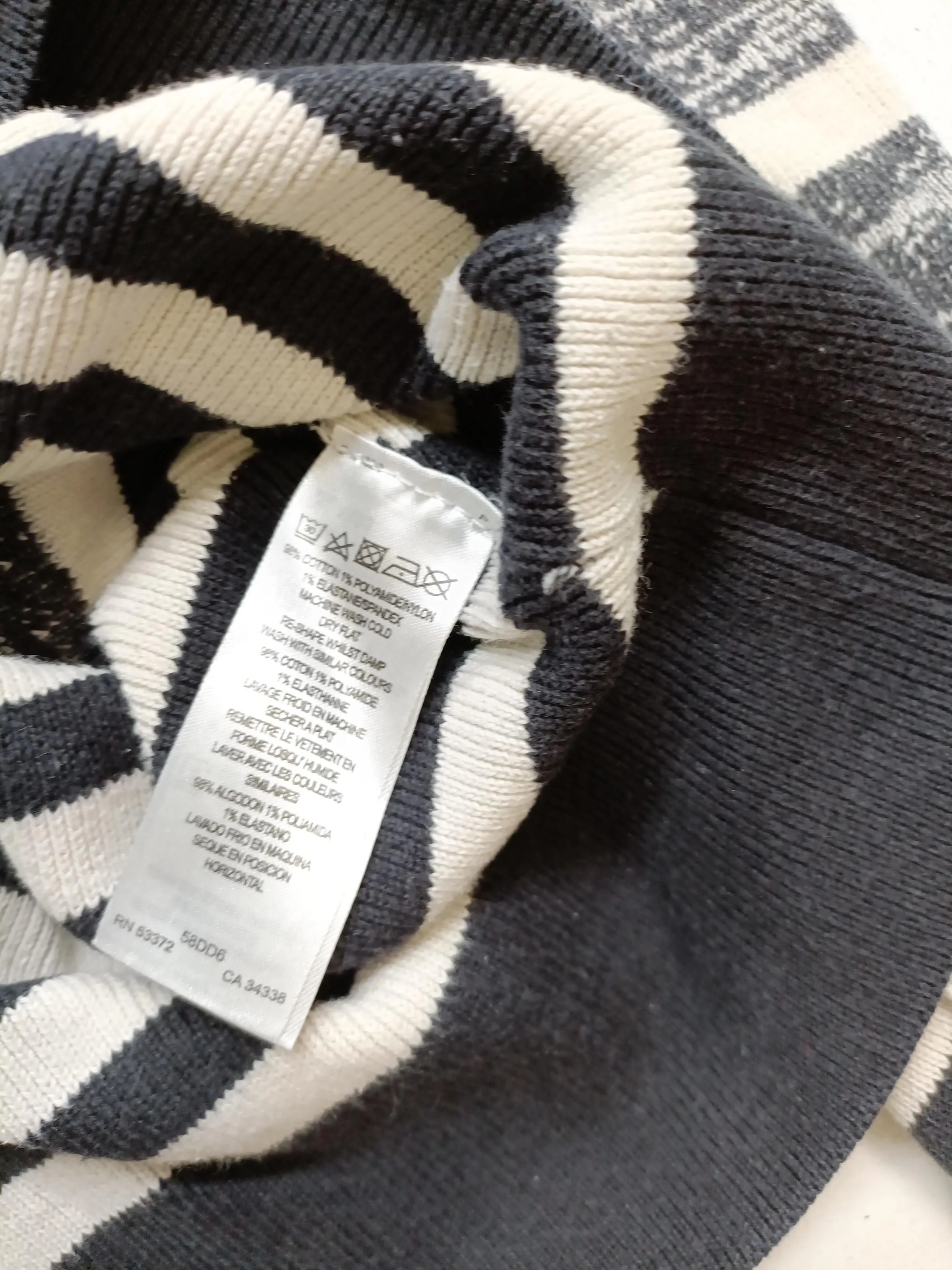 French Connection Men's Jumper L Multi Cotton with Polyamide Pullover - Image 8