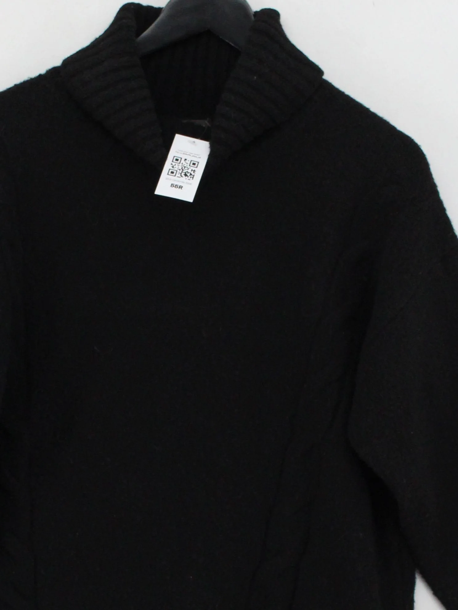 French Connection Men's Jumper M Black Polyester - Image 3