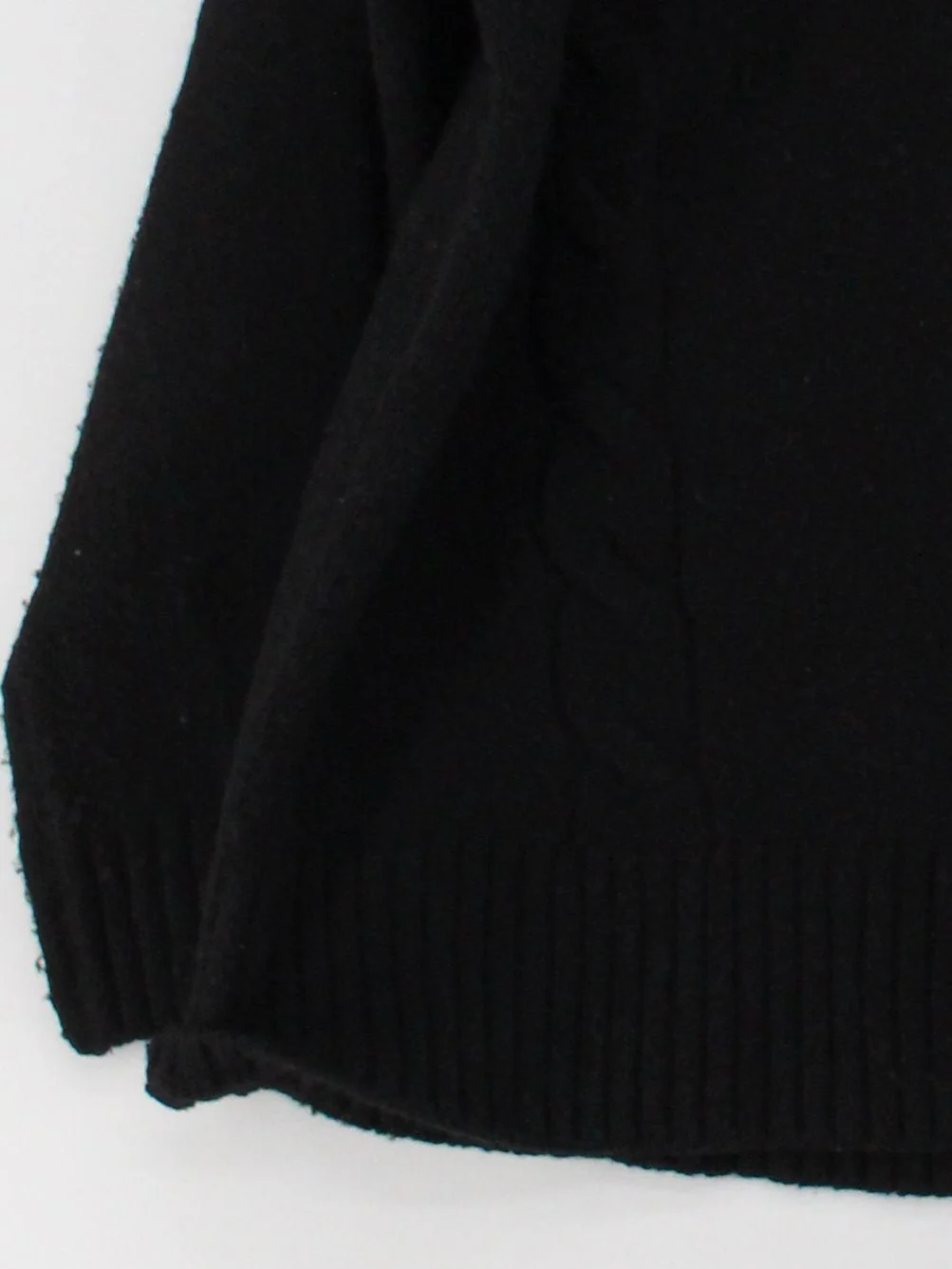 French Connection Men's Jumper M Black Polyester - Image 4