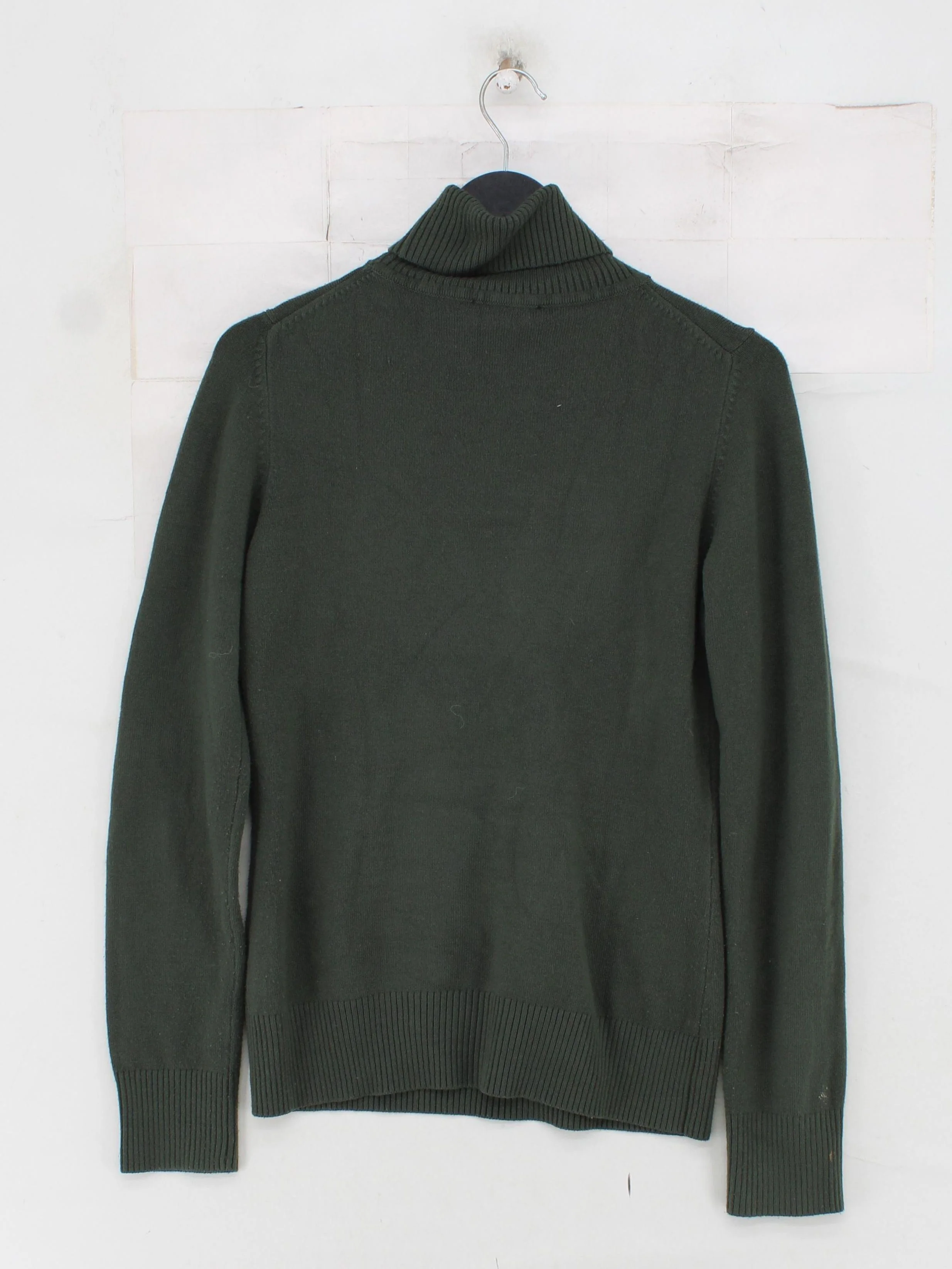 French Connection Men's Jumper M Green Acrylic with Polyamide, Elastane Pullover - Image 2