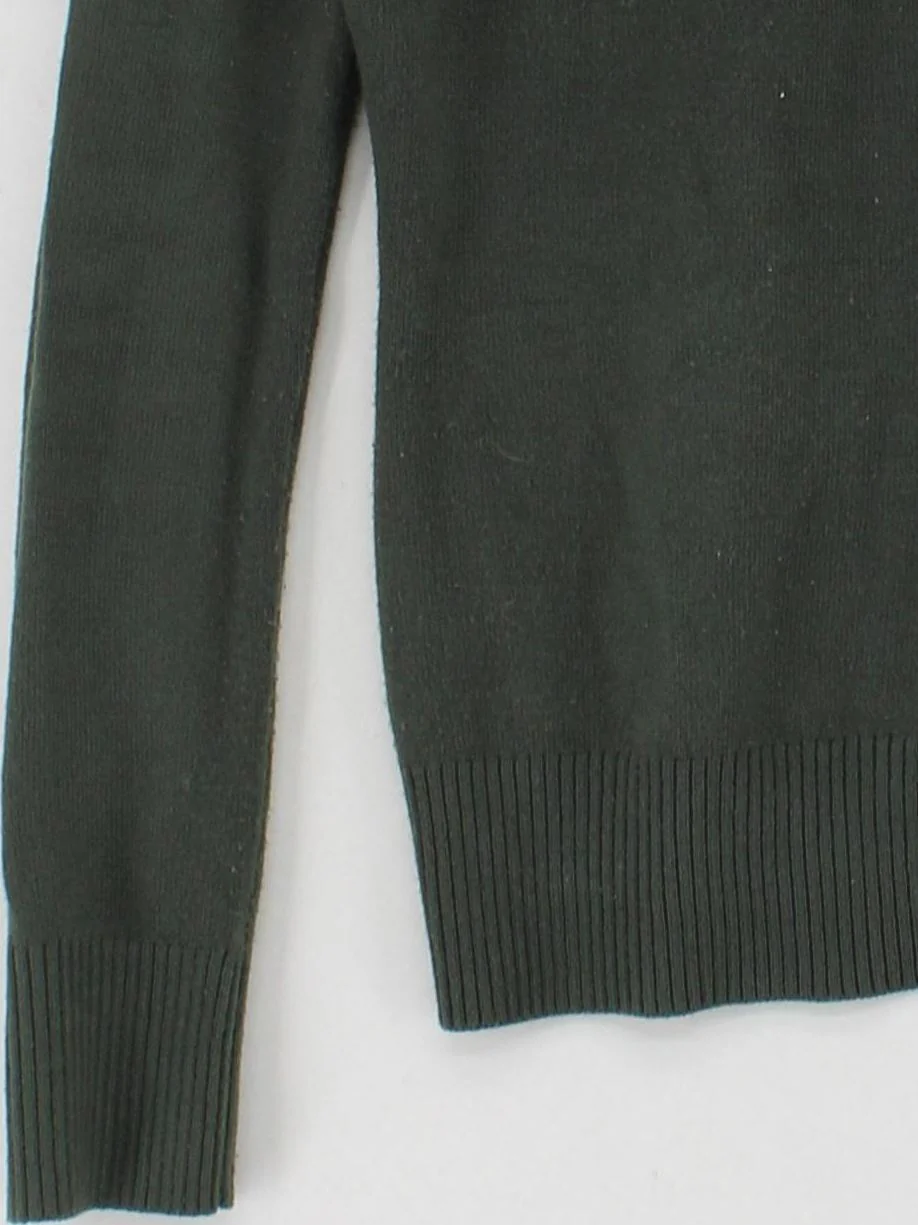 French Connection Men's Jumper M Green Acrylic with Polyamide, Elastane Pullover - Image 4