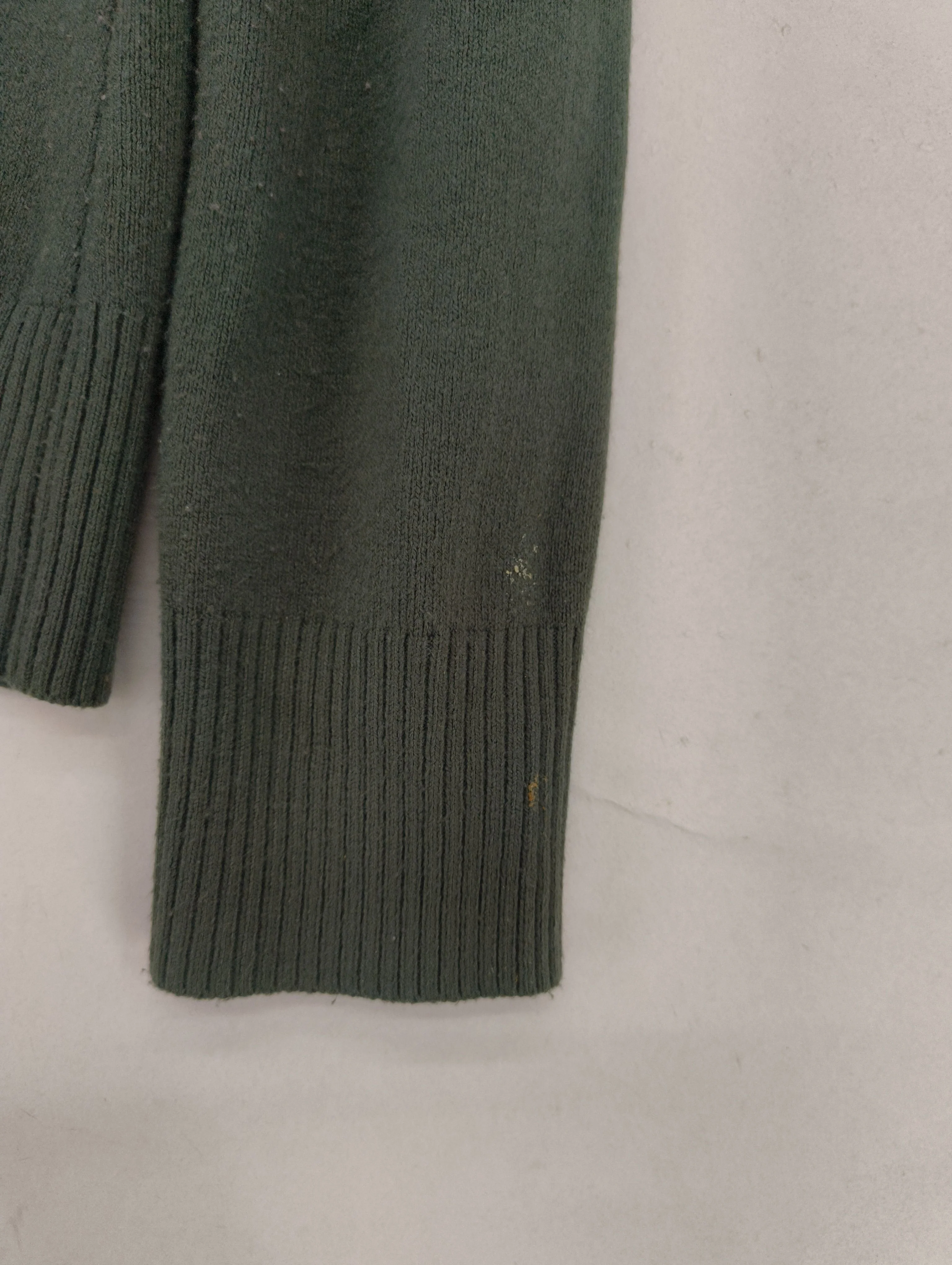 French Connection Men's Jumper M Green Acrylic with Polyamide, Elastane Pullover - Image 5