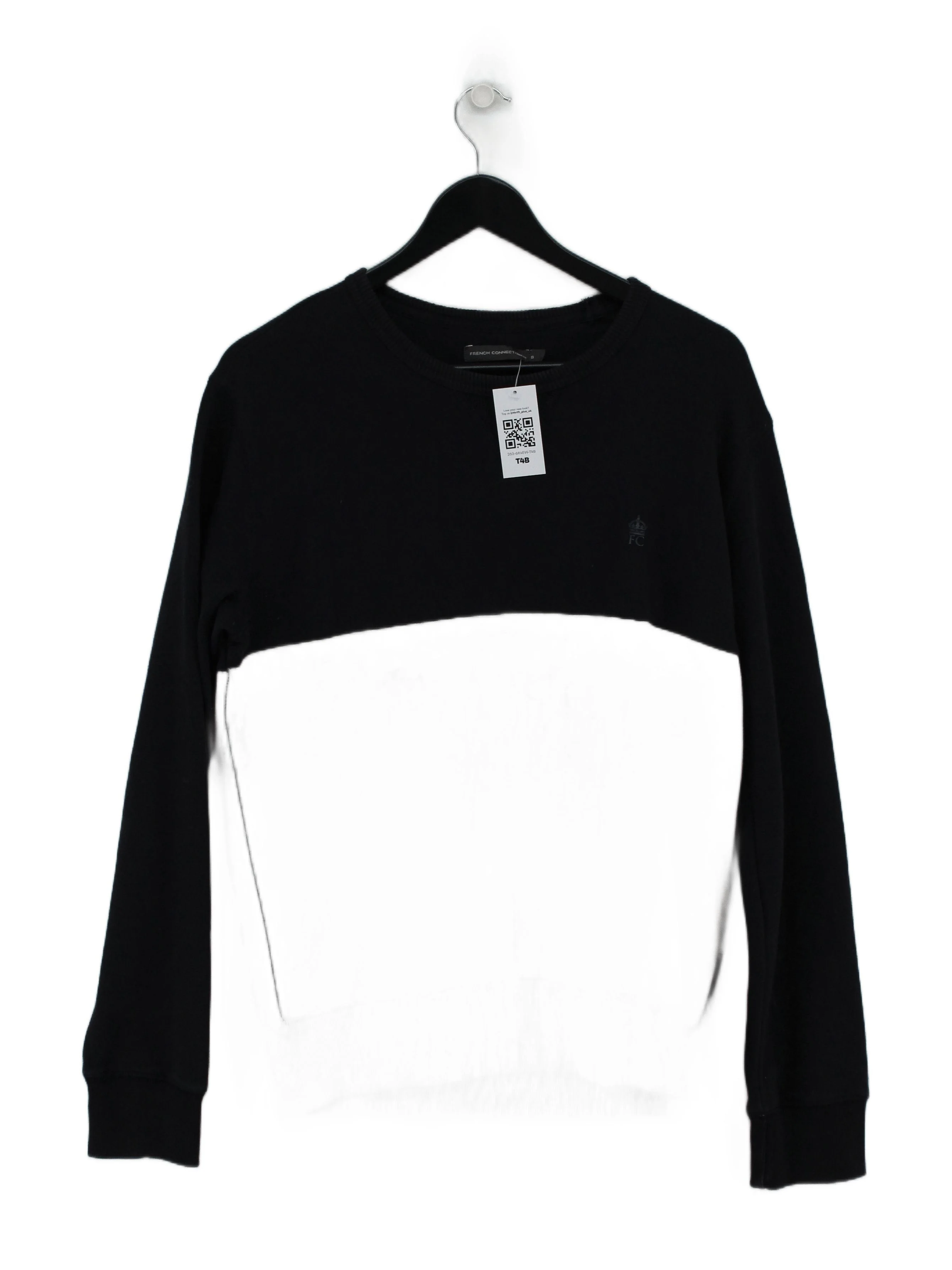 French Connection Men's Jumper M Multi Cotton with Polyester Crew Neck Pullover