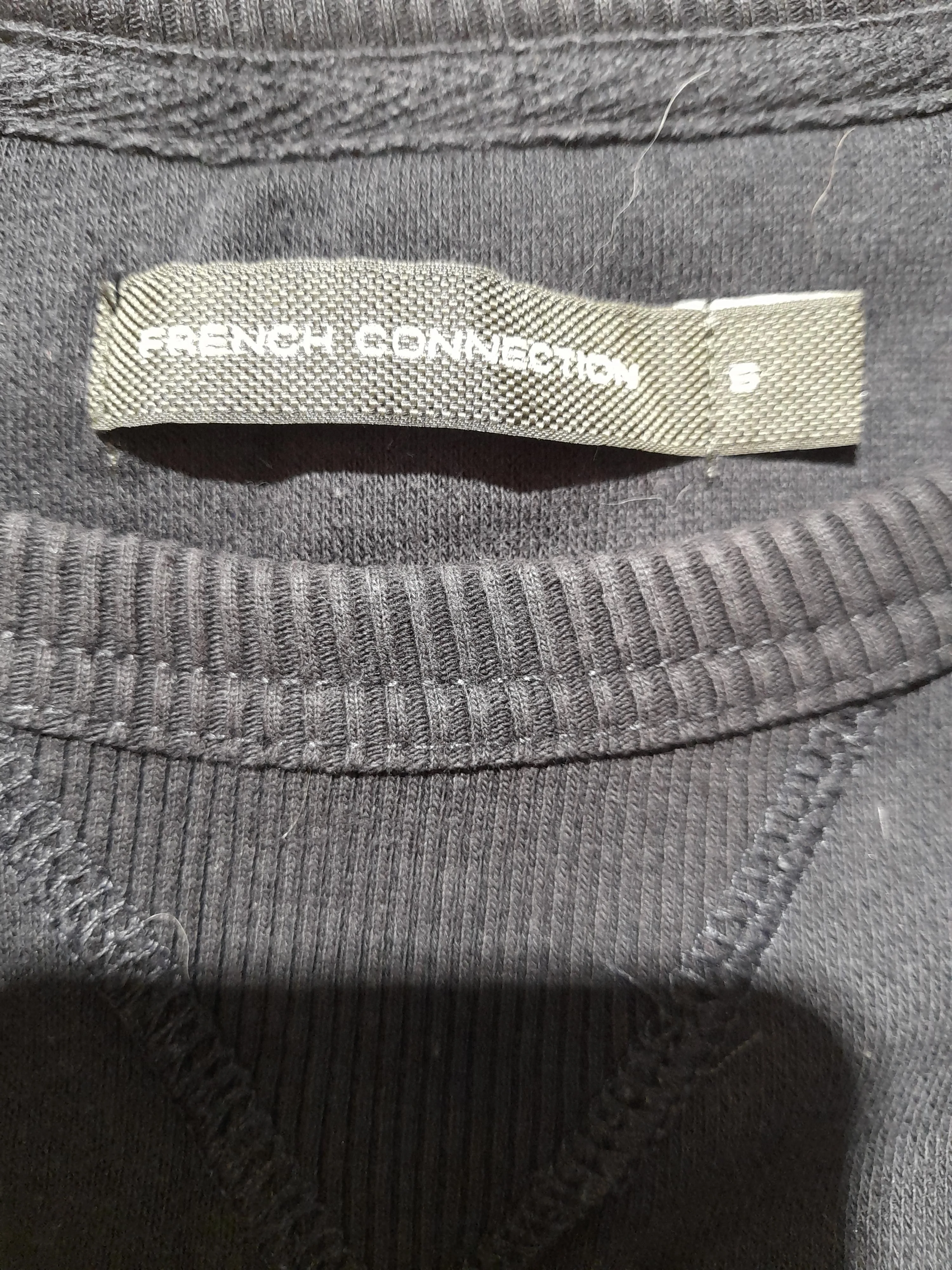French Connection Men's Jumper M Multi Cotton with Polyester Crew Neck Pullover - Image 5