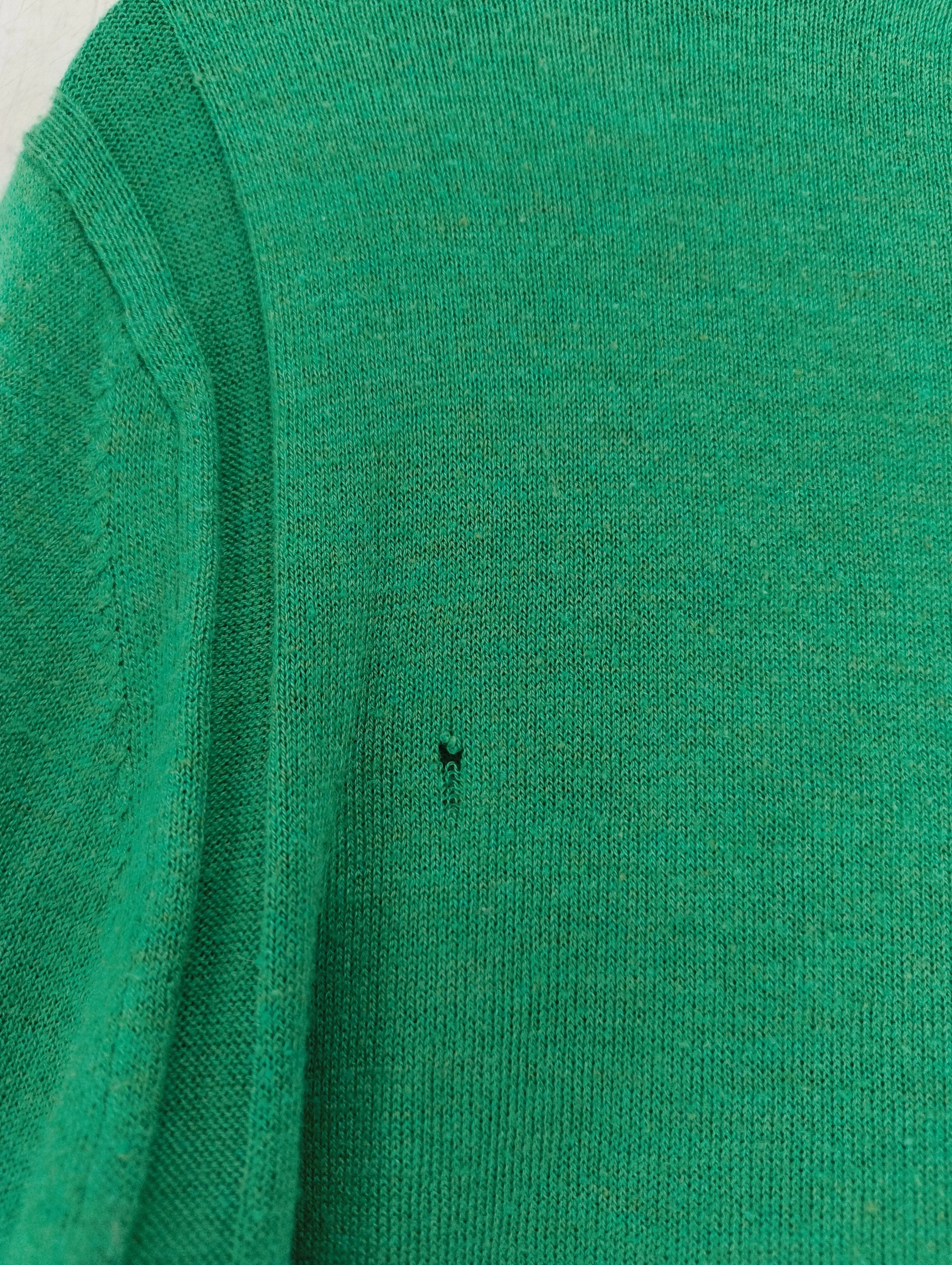French Connection Men's Jumper S Green Polyester with Viscose, Wool Pullover - Image 5