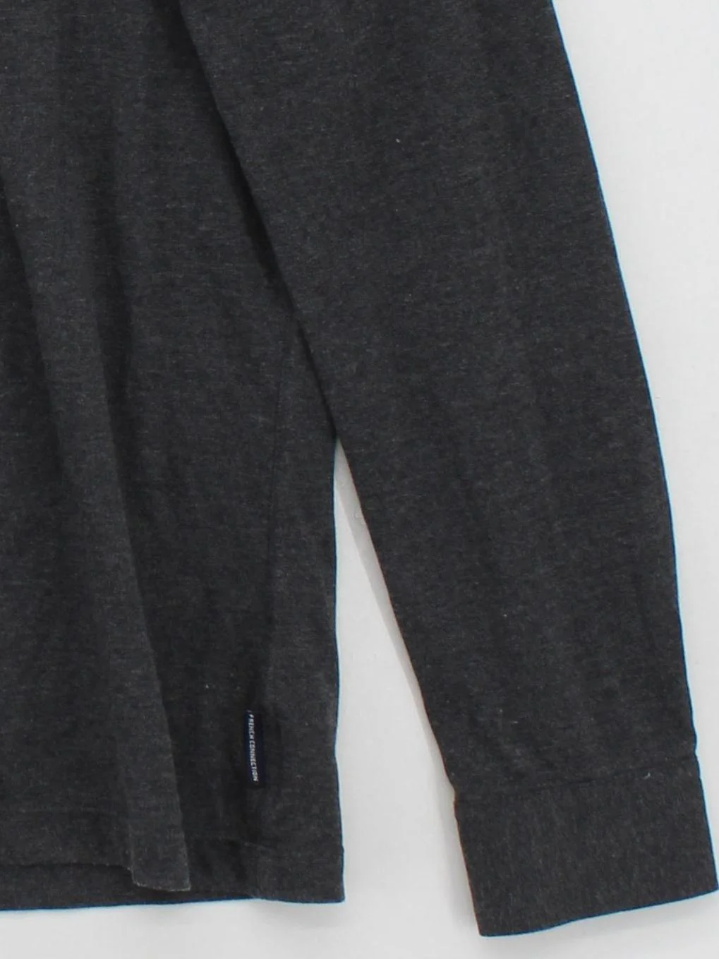 French Connection Men's Shirt M Grey 100% Cotton Basic - Image 4