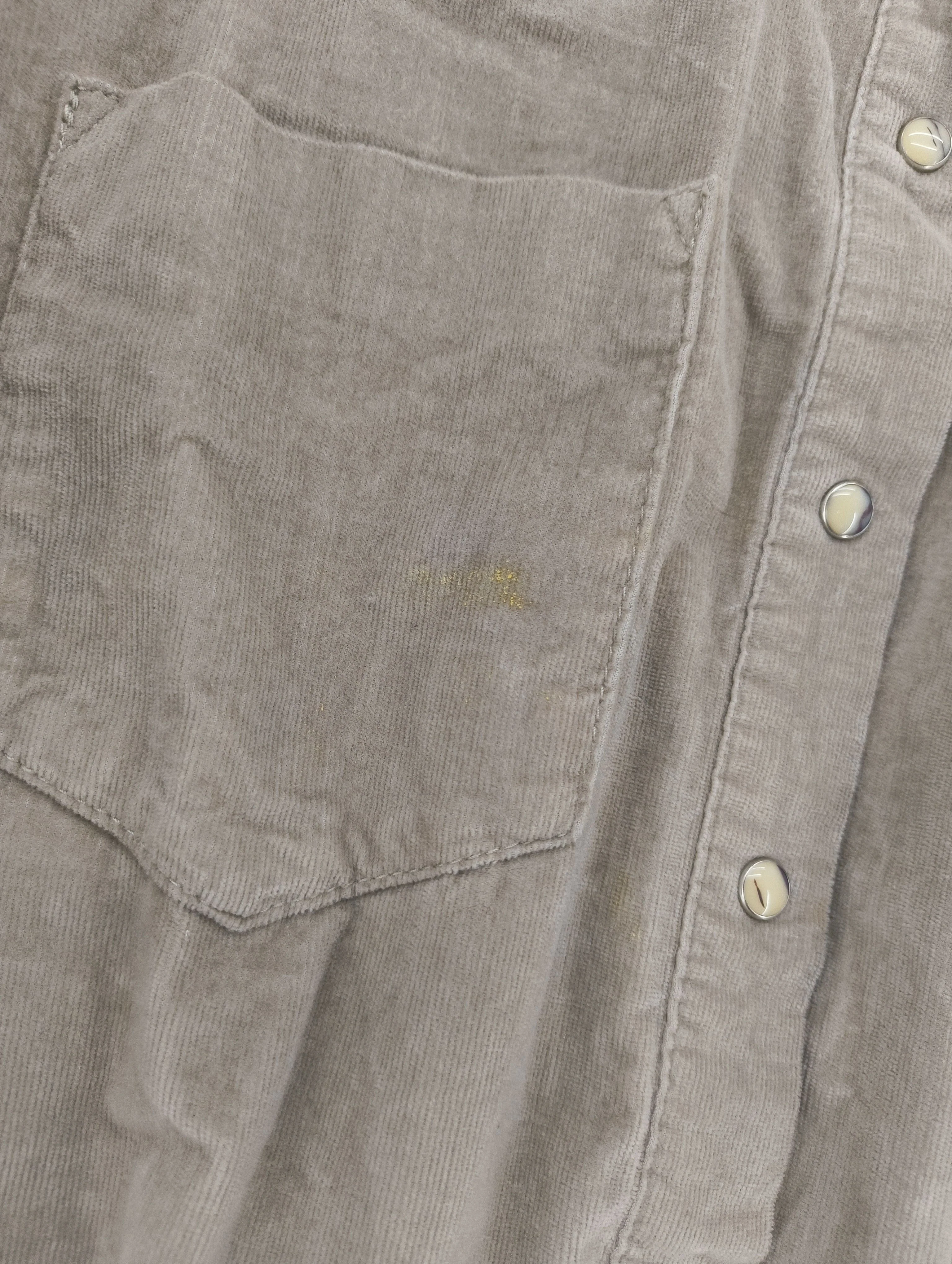 French Connection Men's Shirt S Tan Cotton with Elastane Basic - Image 5