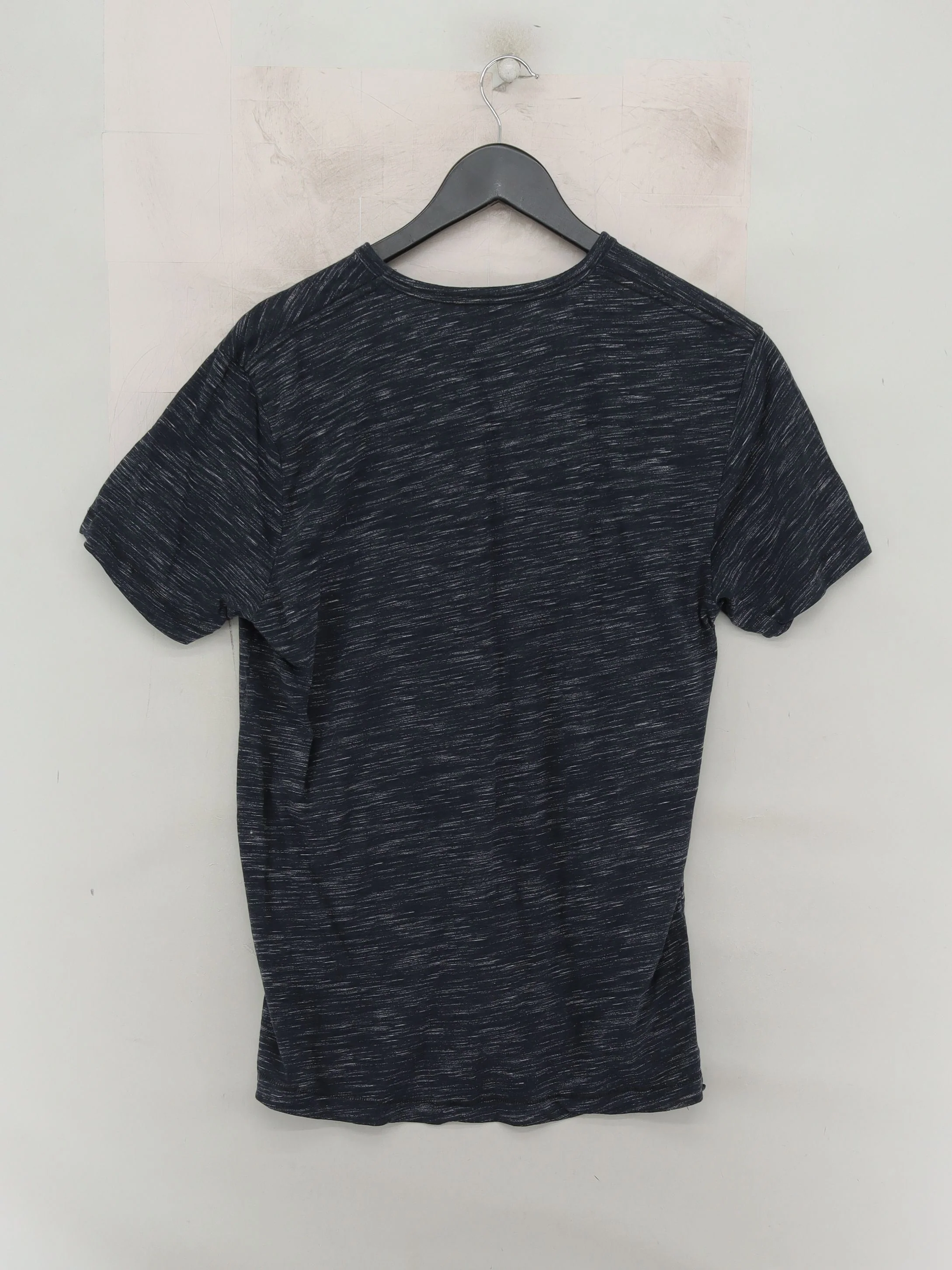 French Connection Men's T-Shirt M Blue 100% Cotton Basic - Image 2