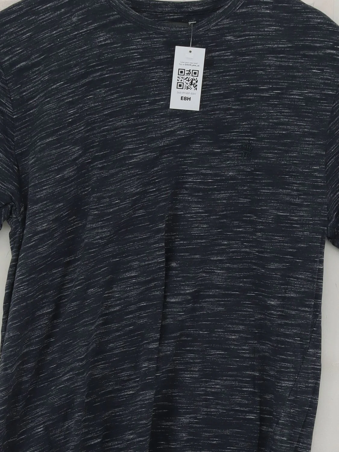 French Connection Men's T-Shirt M Blue 100% Cotton Basic - Image 3
