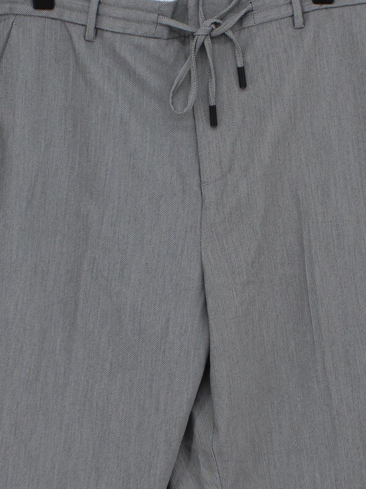 French Connection Men's Trousers L Grey Polyester with Viscose, Elastane Chino - Image 3