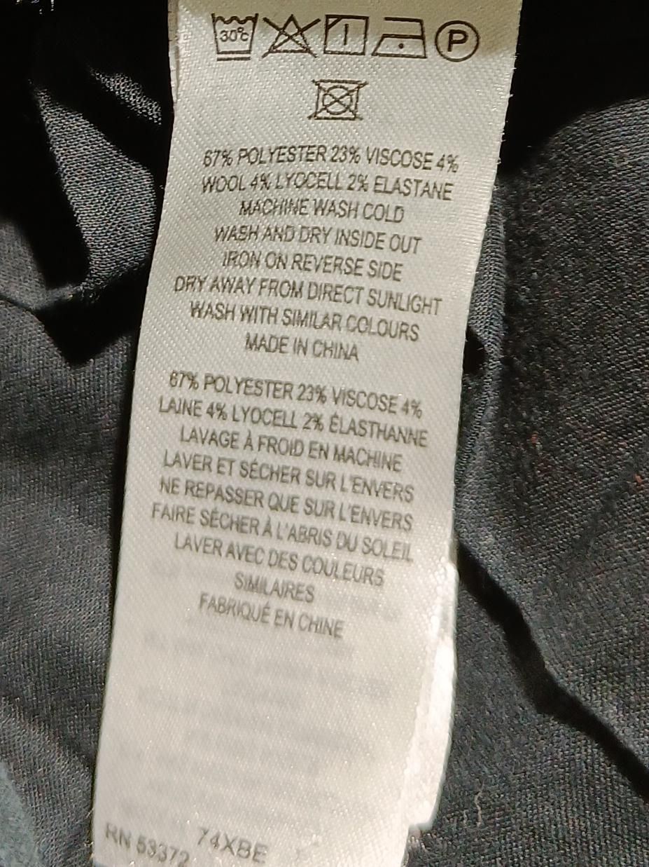 French Connection Men's Trousers M Grey Polyester - Image 8