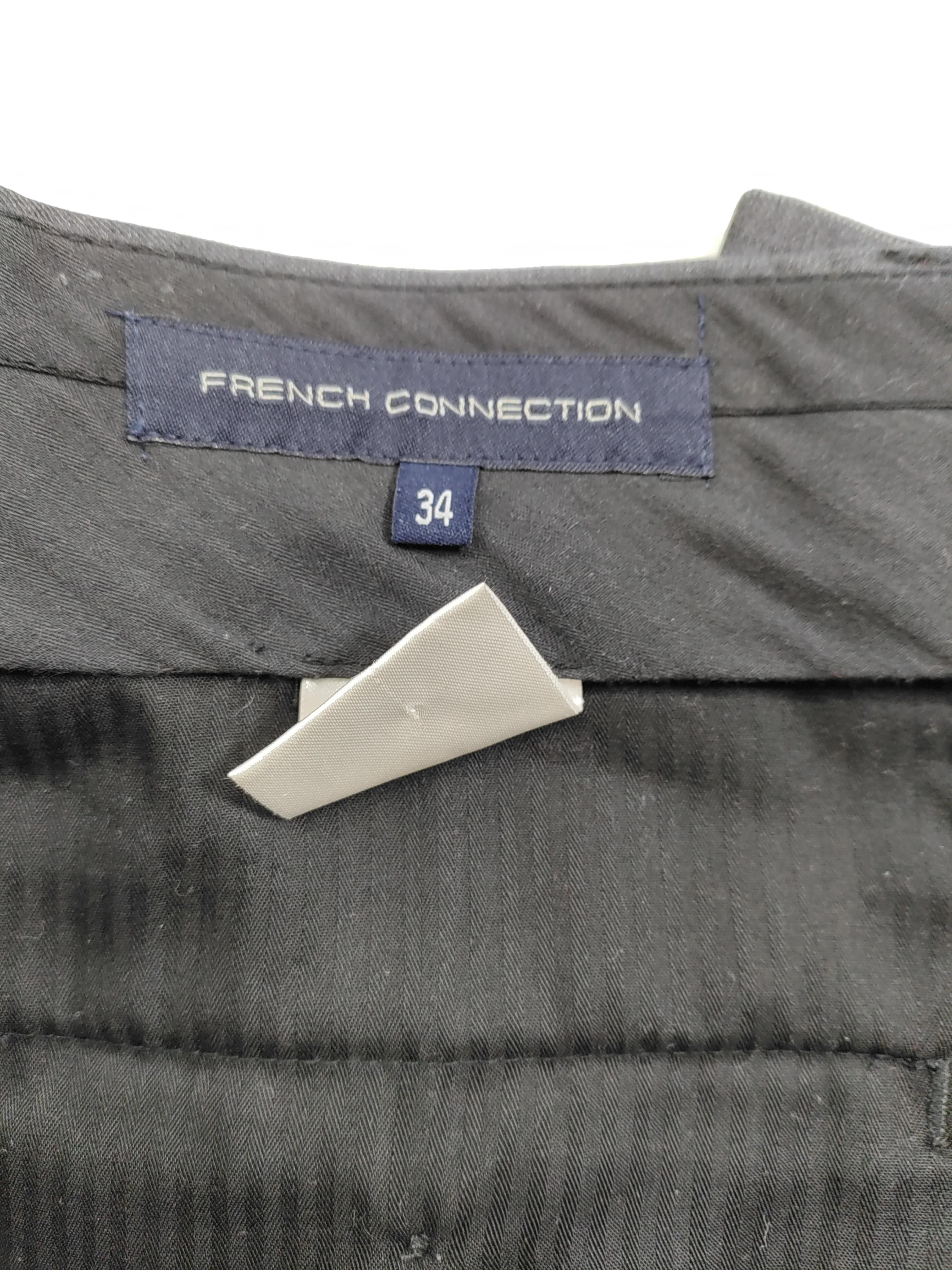 French Connection Men's Trousers M Grey Striped 100% Other Straight Chino - Image 5