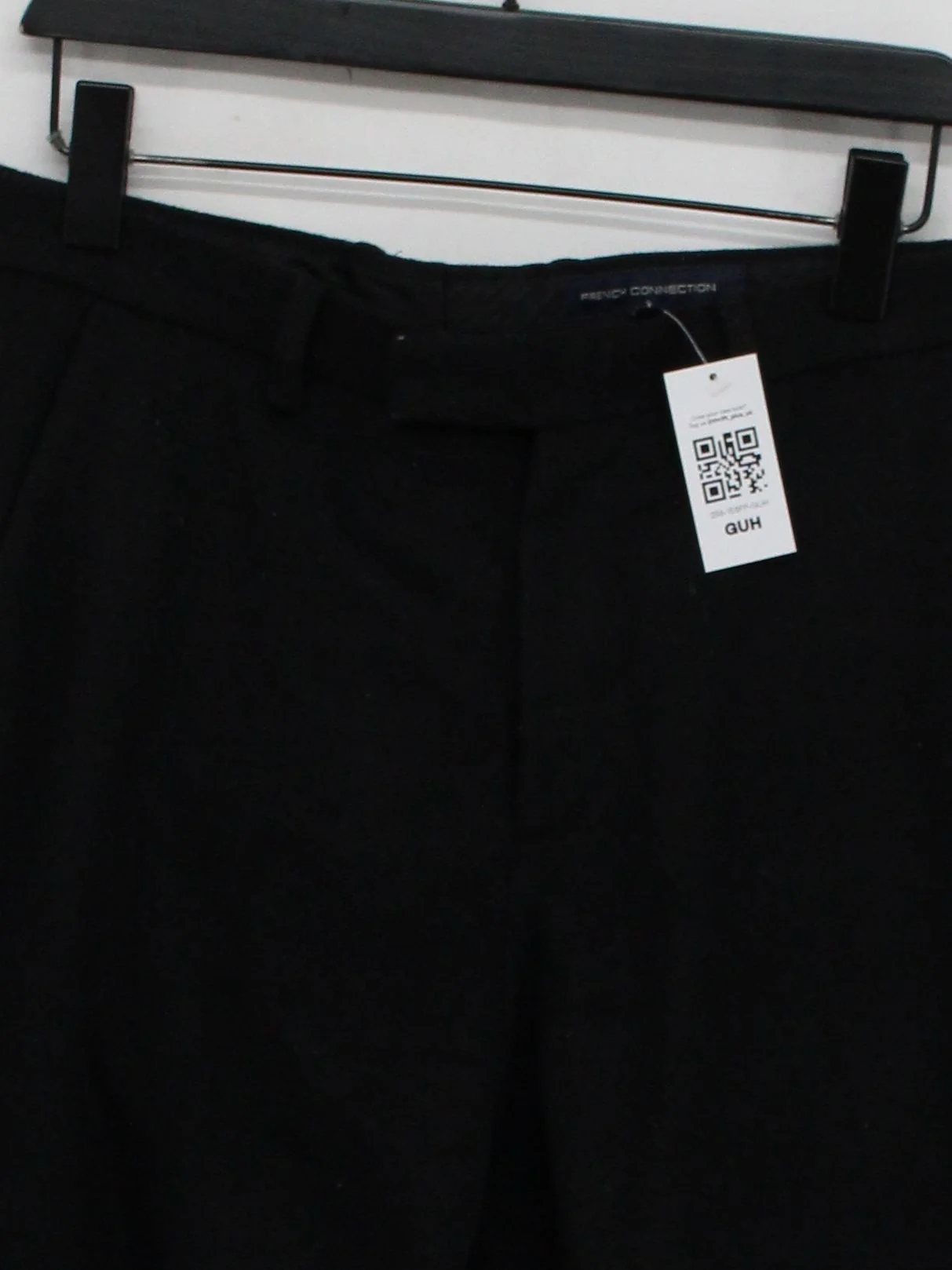 French Connection Men's Trousers W 32 in Black Wool - Image 3