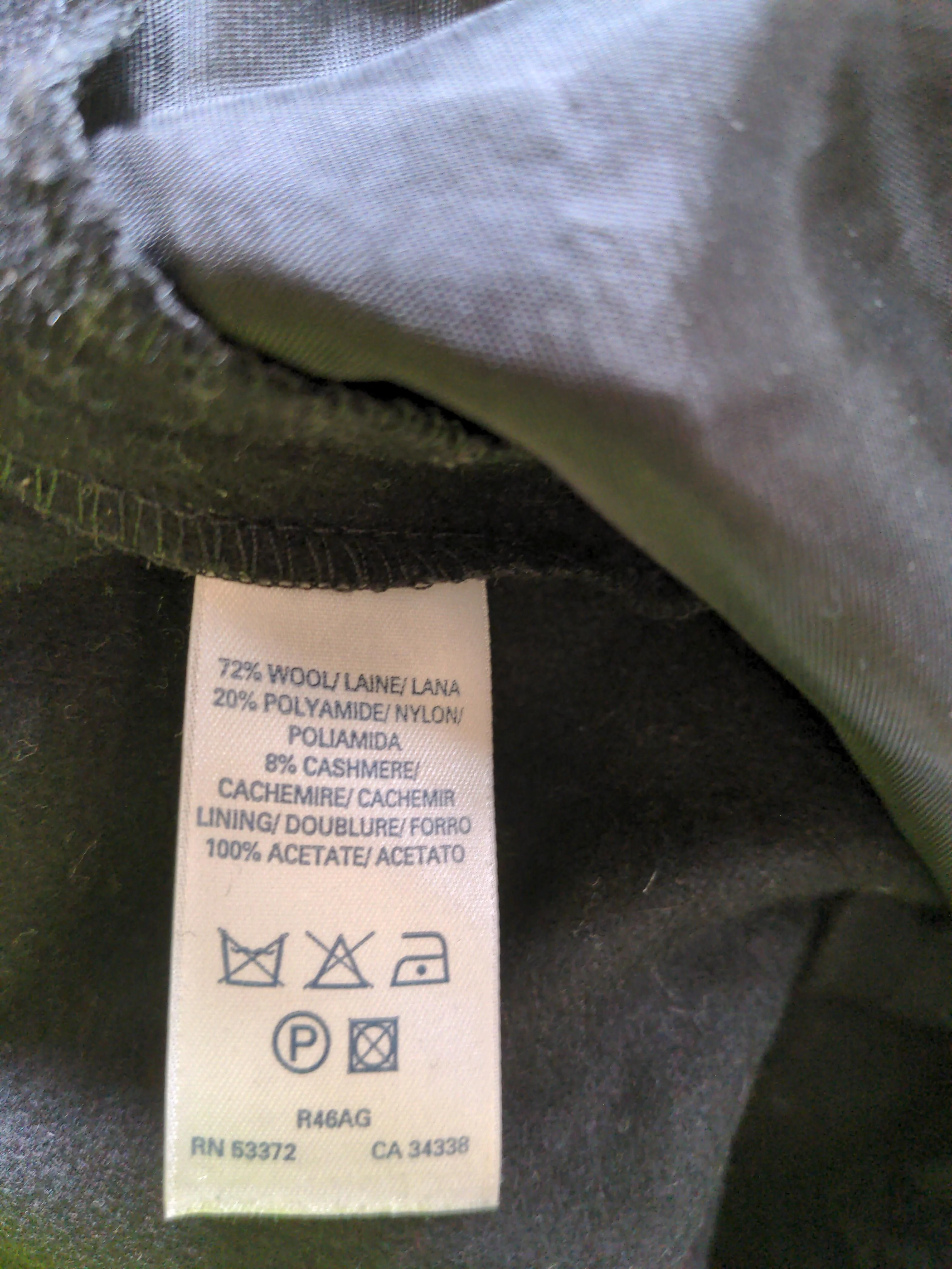 French Connection Men's Trousers W 32 in Black Wool - Image 7
