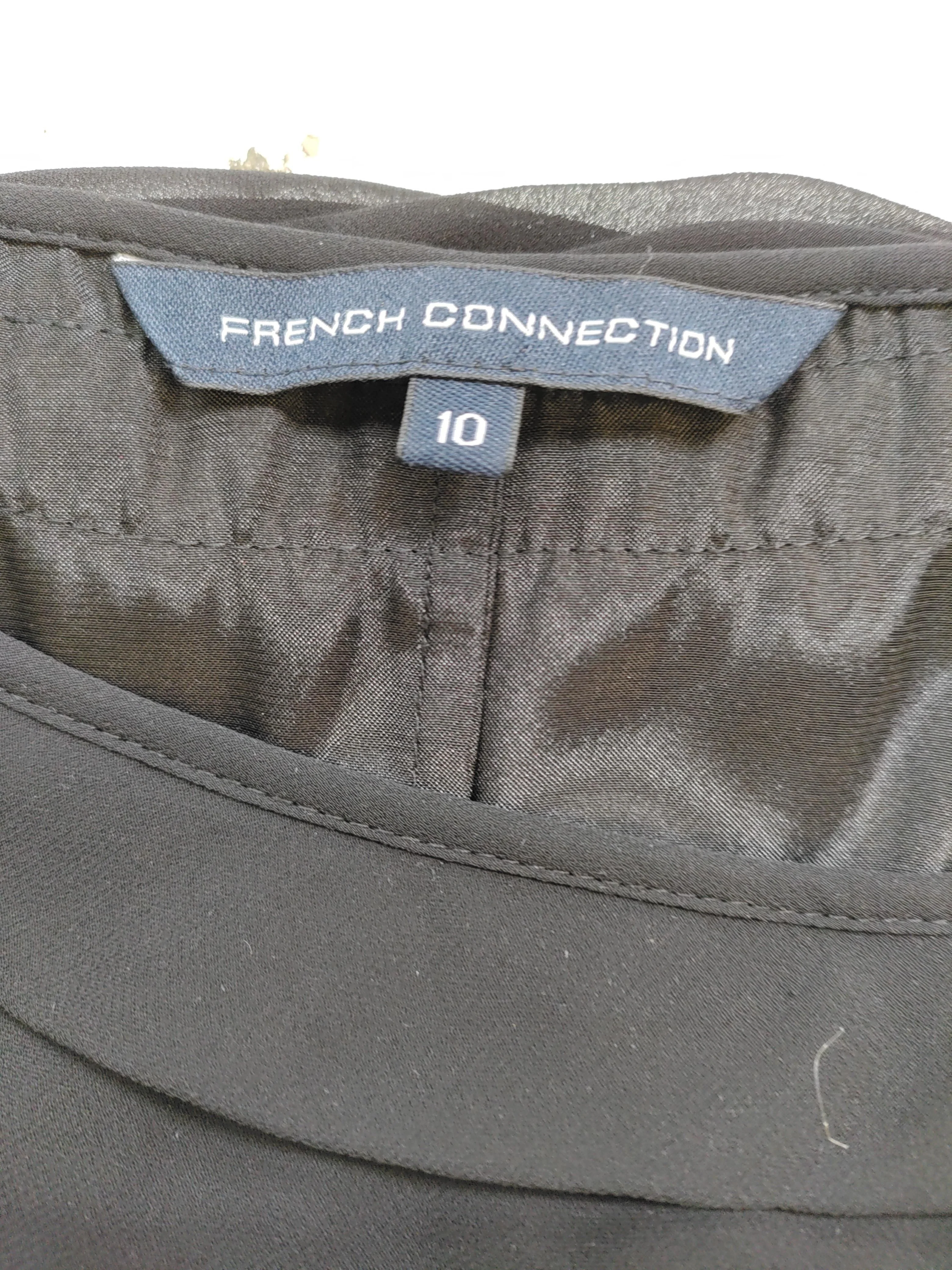 French Connection Mini Dress UK10 in Black - Image 5