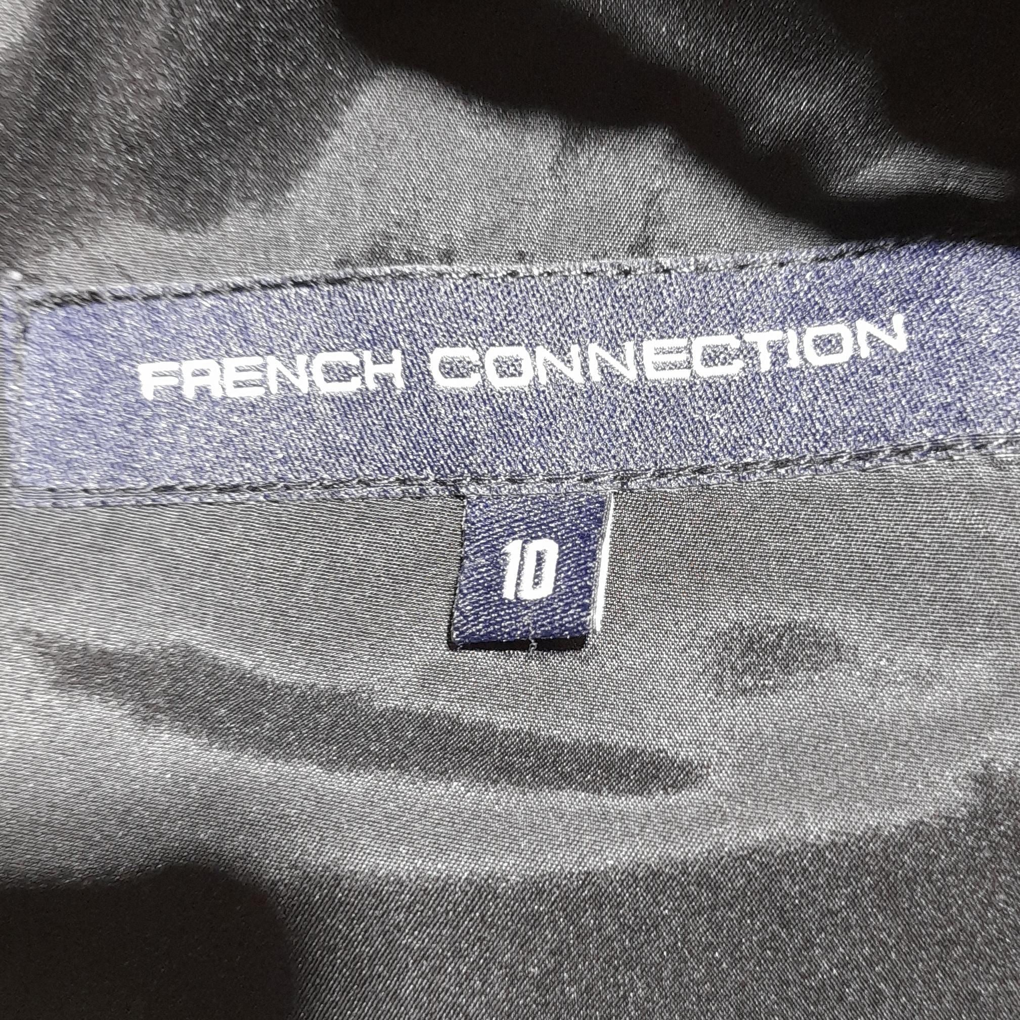French Connection Mini Dress UK10 in Black - Image 5