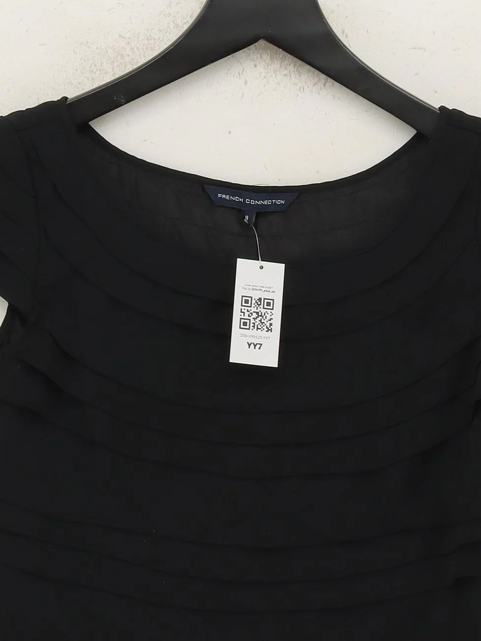 French Connection Mini Dress UK8 in Black - Image 3