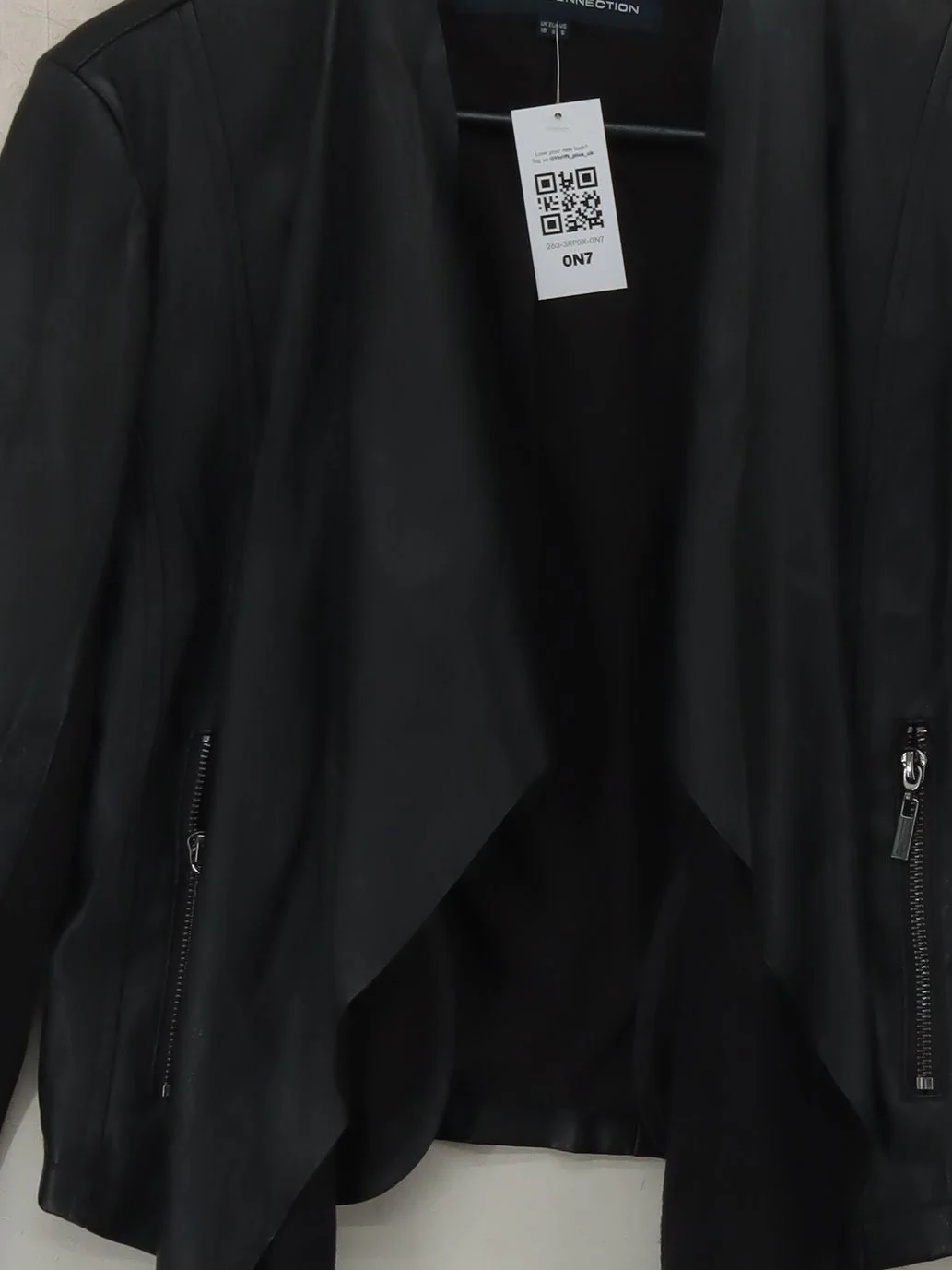 French Connection Motorcycle Jacket jacket black - Image 3