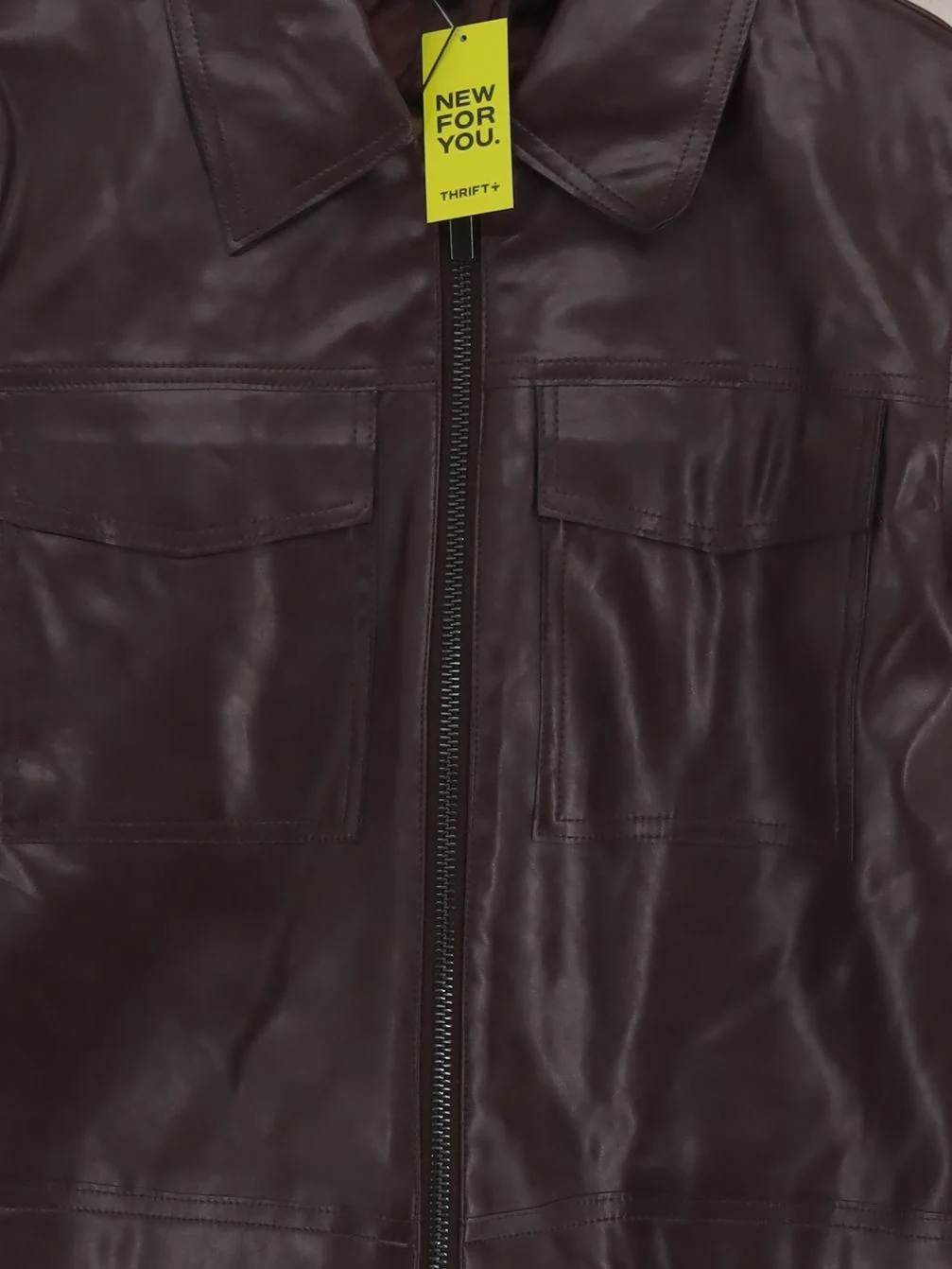 French Connection Motorcycle Jacket jacket brown - Image 3
