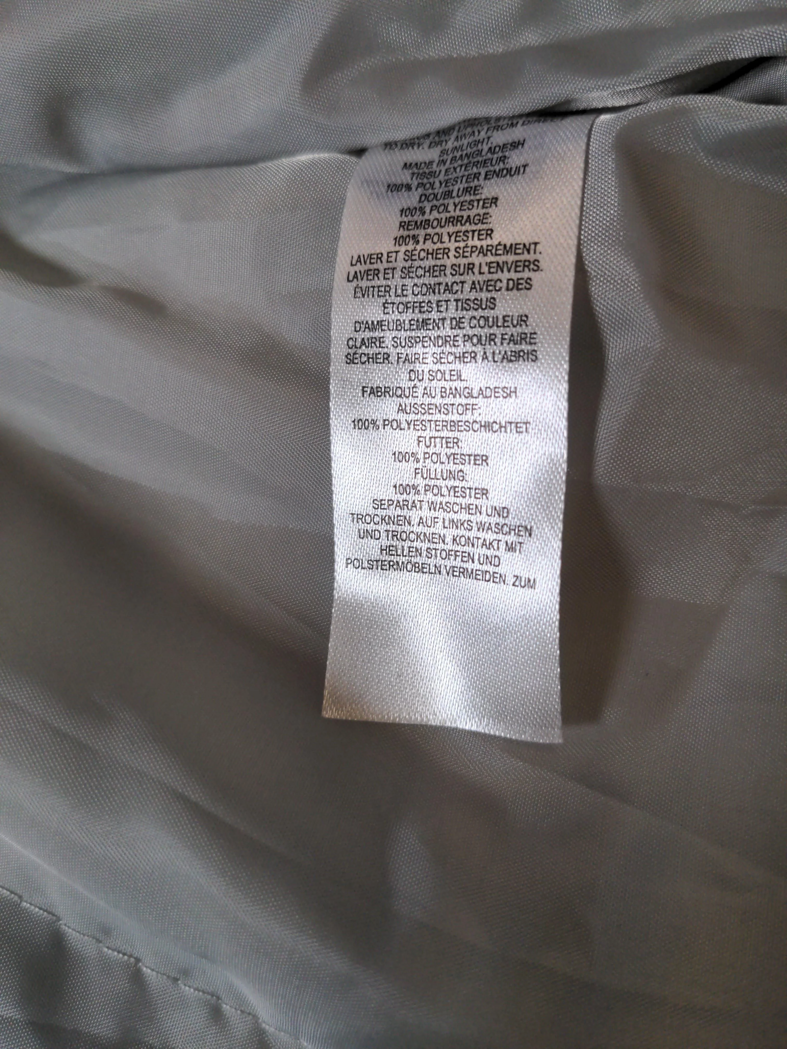 French Connection Rain Coat jacket grey - Image 6