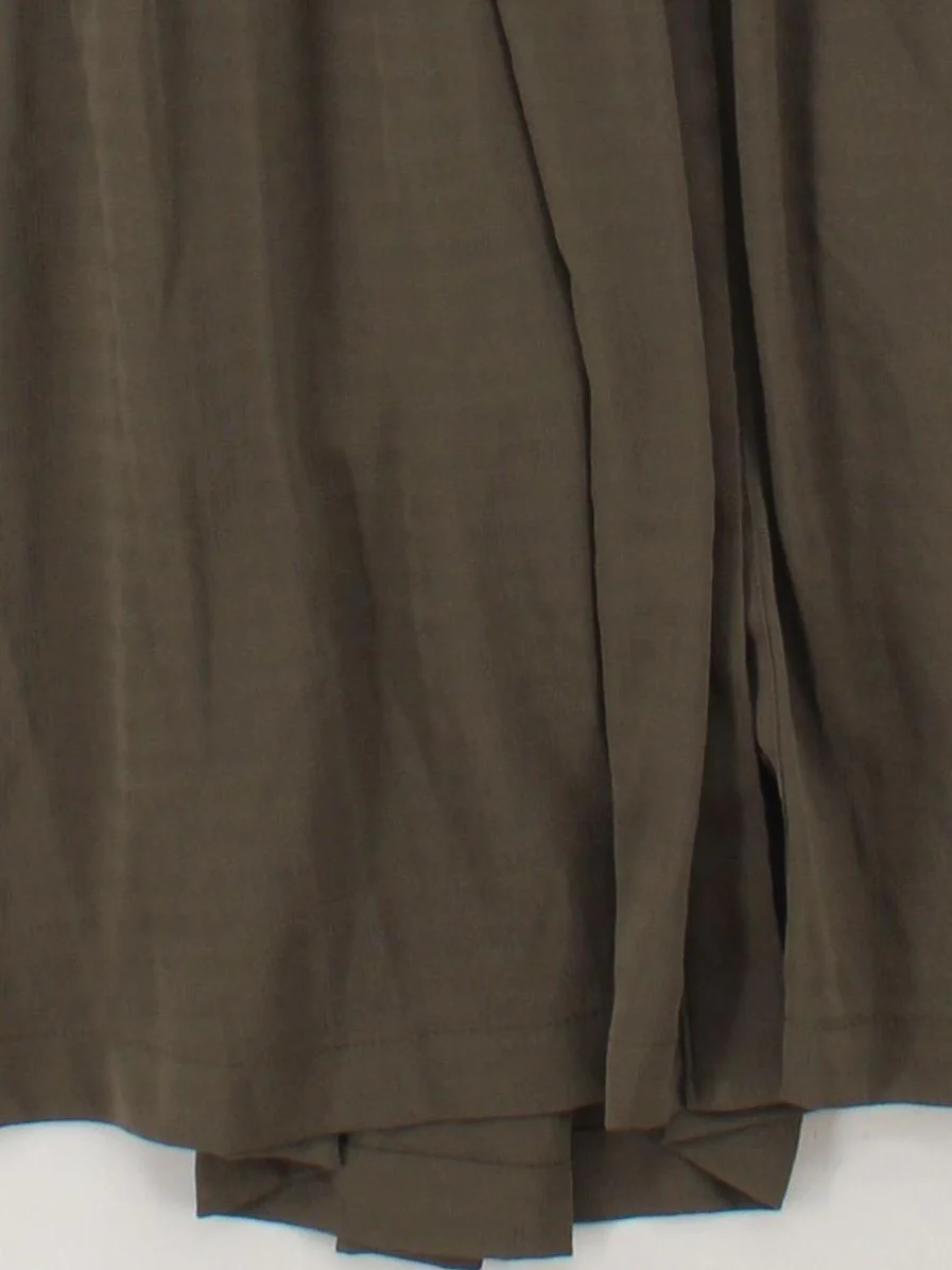 French Connection Shirt Midi Dress UK16 in Green - Image 4