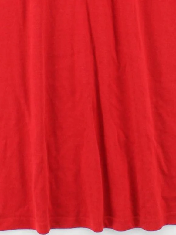 French Connection Shirt Mini Dress UK12 in Red - Image 4
