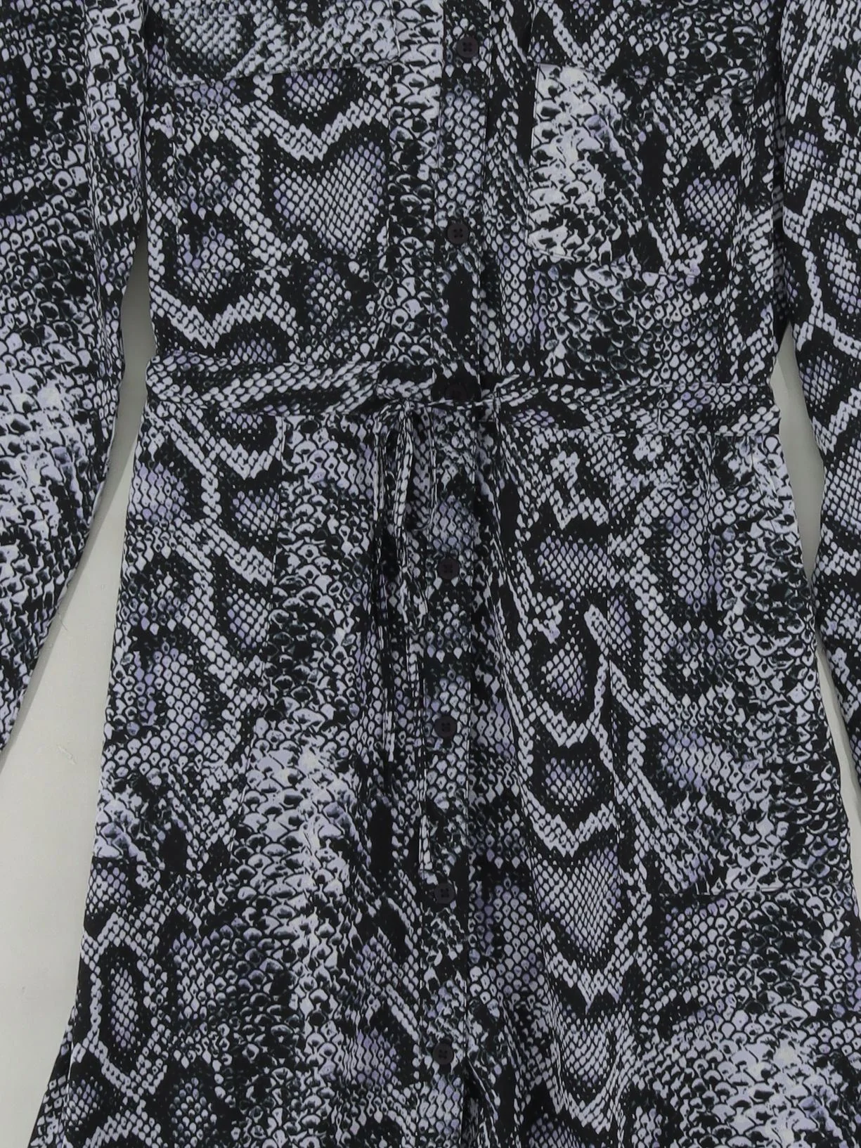 French Connection Shirt Mini Dress UK6 in Multi - Image 3