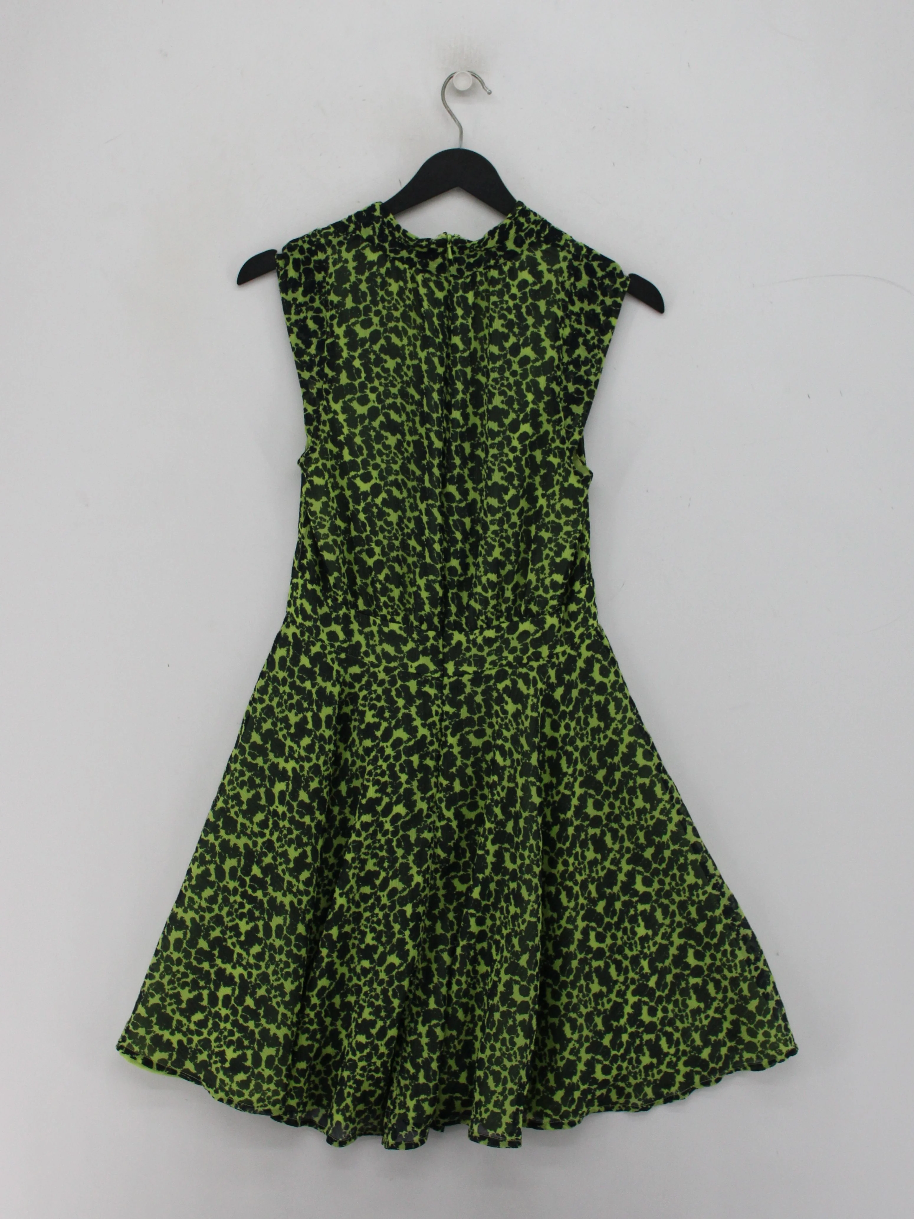 French Connection Skater Mini Dress S in Green - Image 2