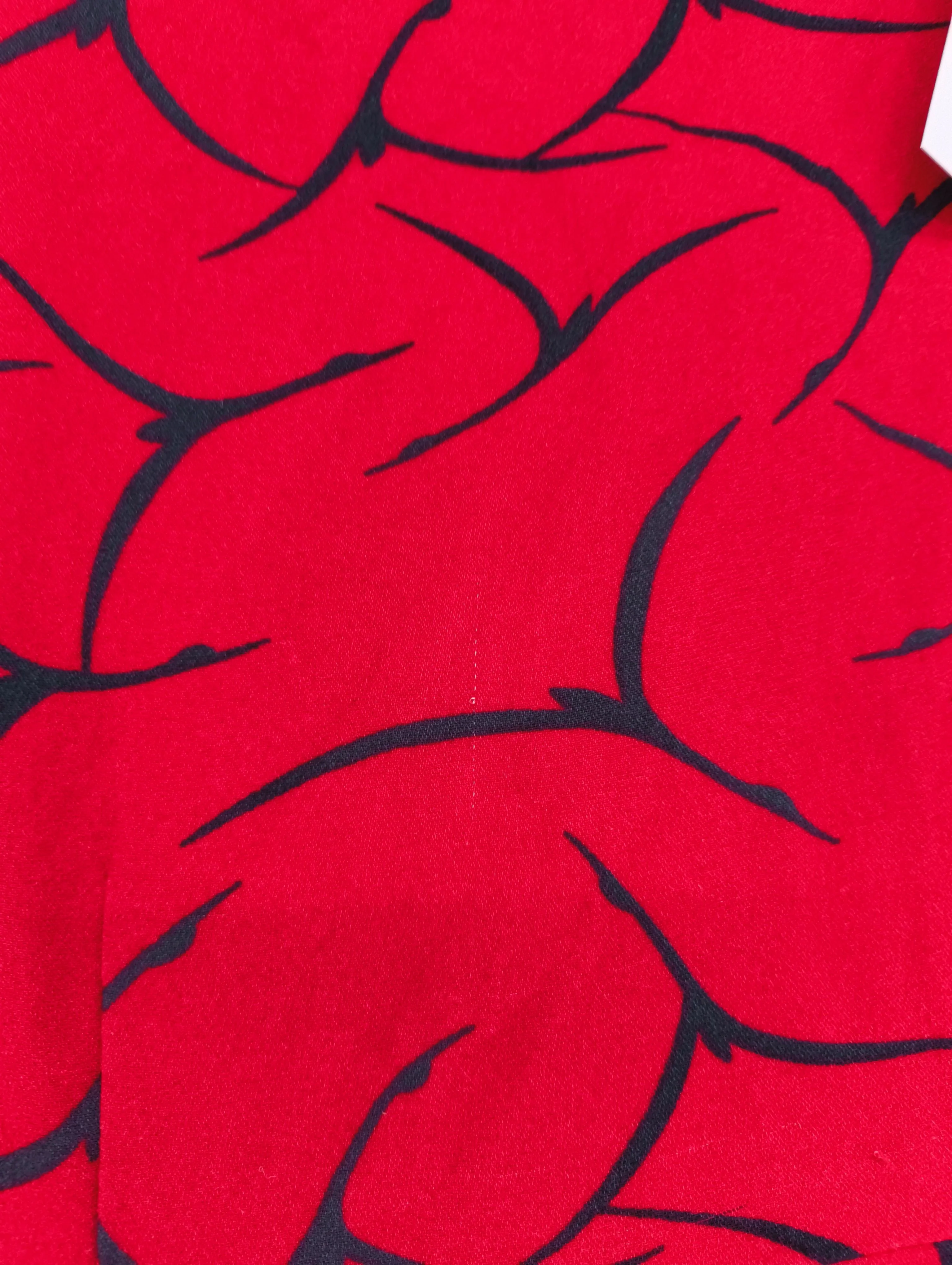 French Connection Skater Mini Dress UK10 in Red - Image 5