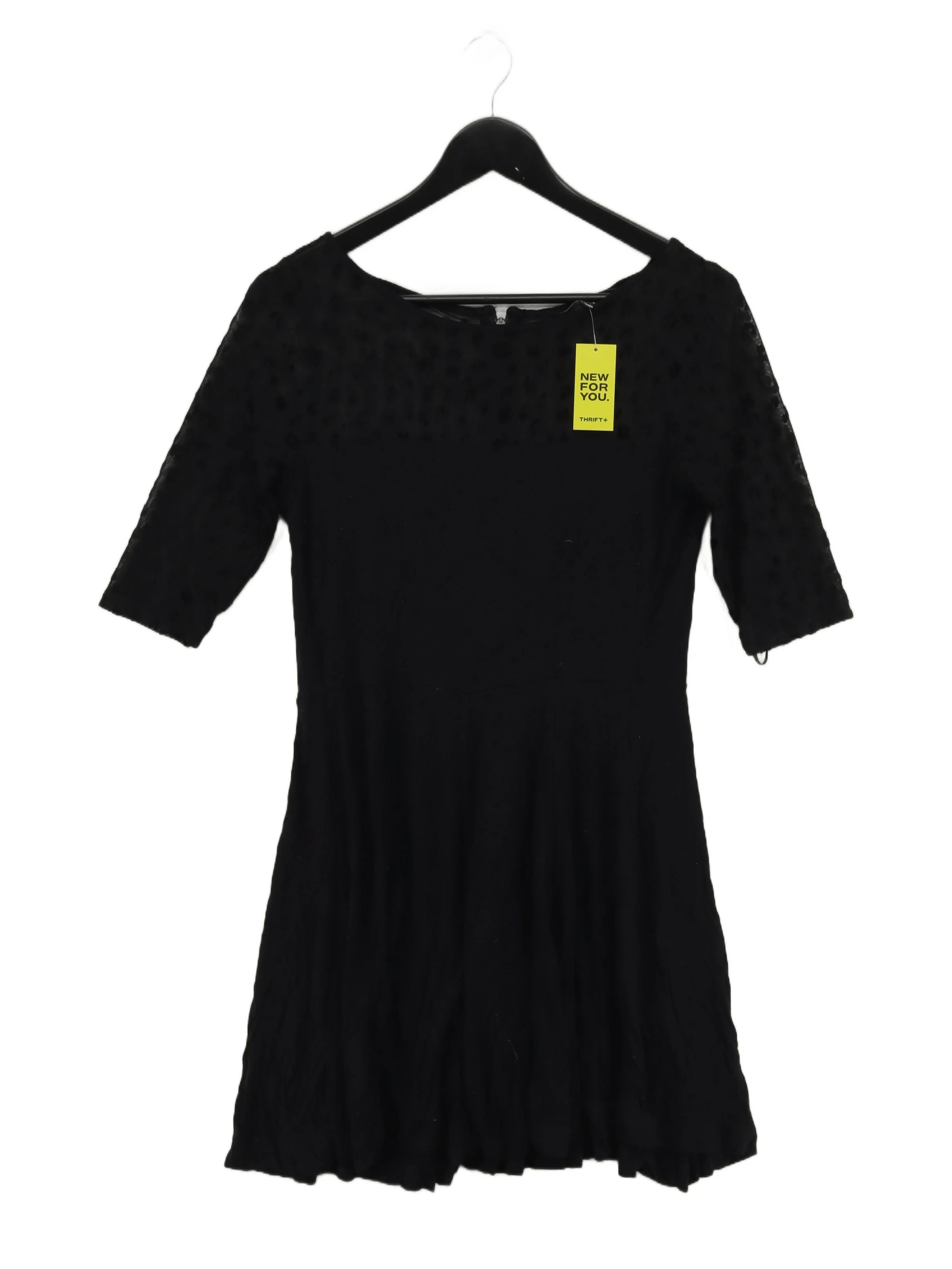 French Connection Skater Mini Dress UK14 in Black