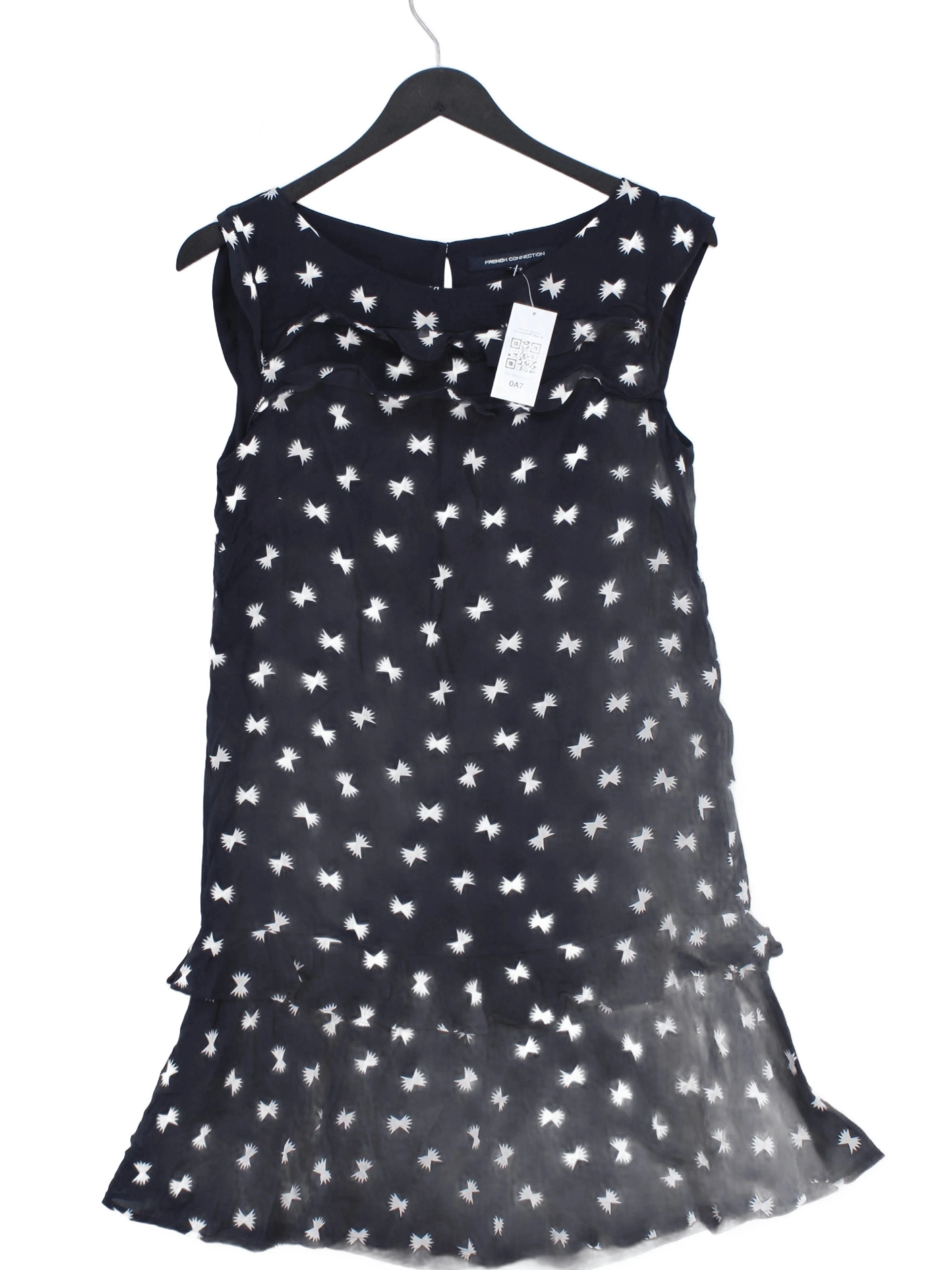 French Connection Skater Mini Dress UK6 in Blue