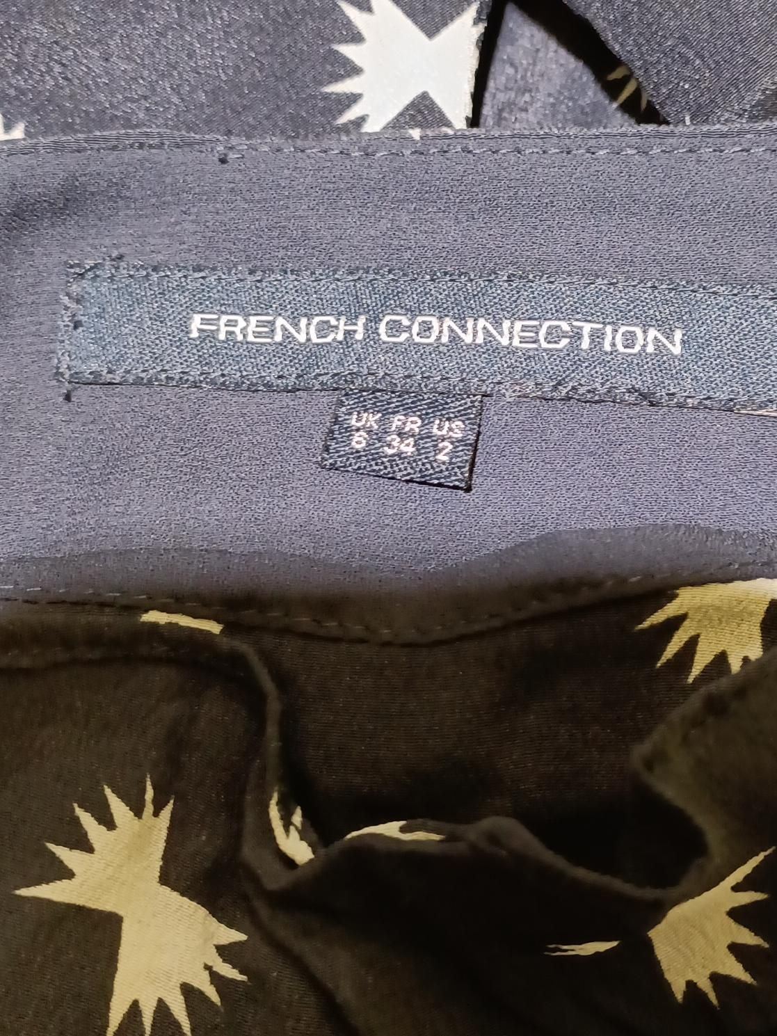 French Connection Skater Mini Dress UK6 in Blue - Image 5