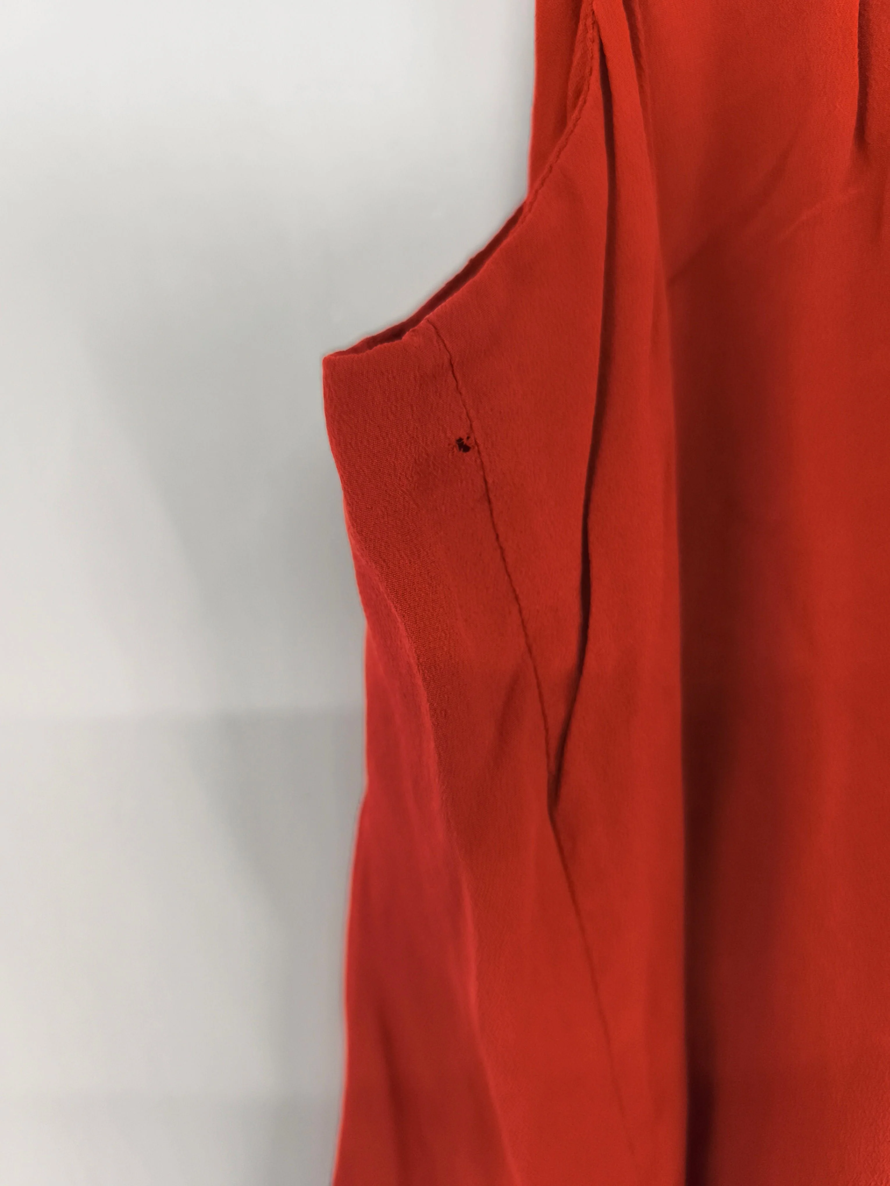 French Connection Slip Midi Dress UK6 in Red - Image 5