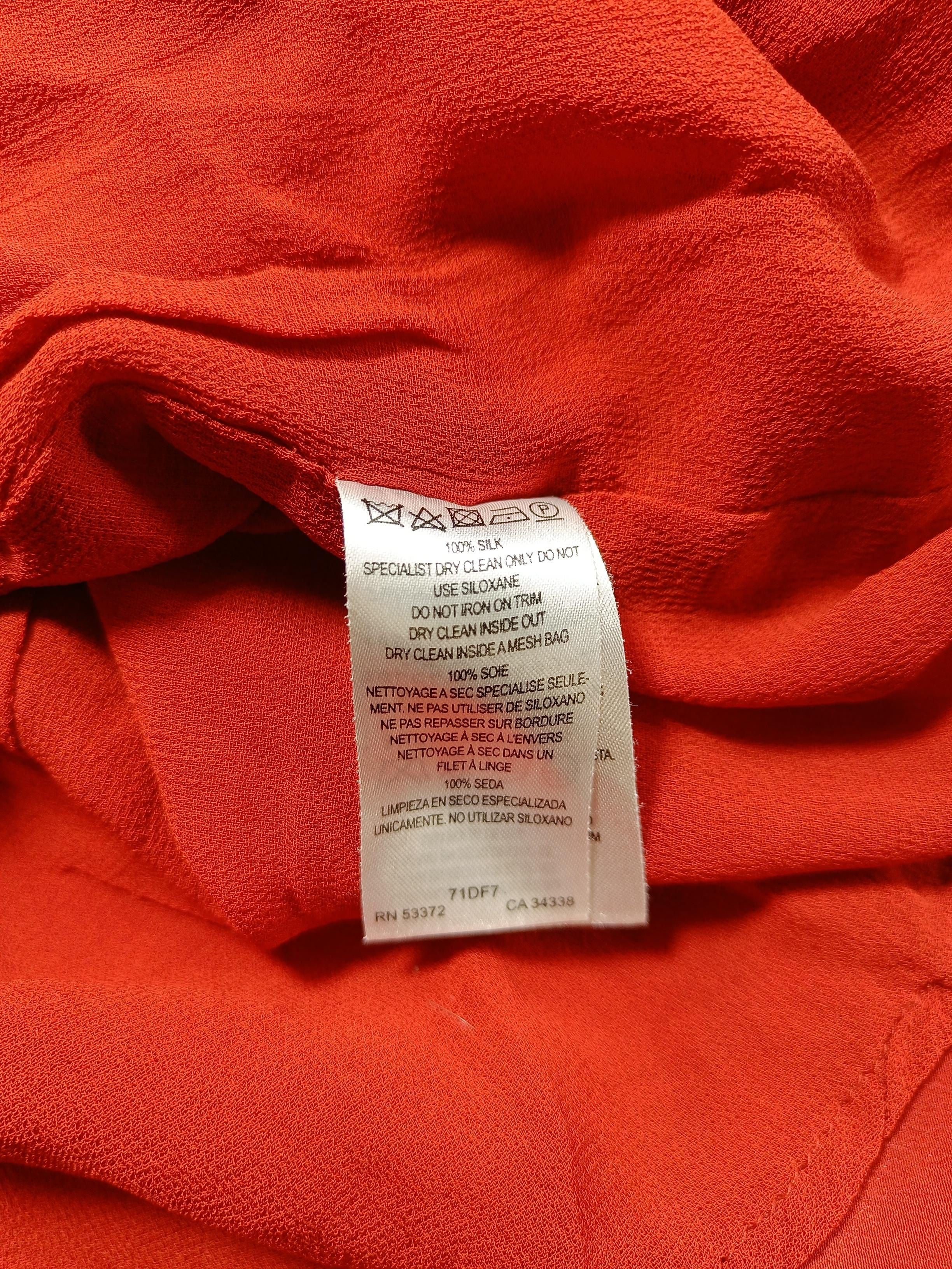 French Connection Slip Midi Dress UK6 in Red - Image 7
