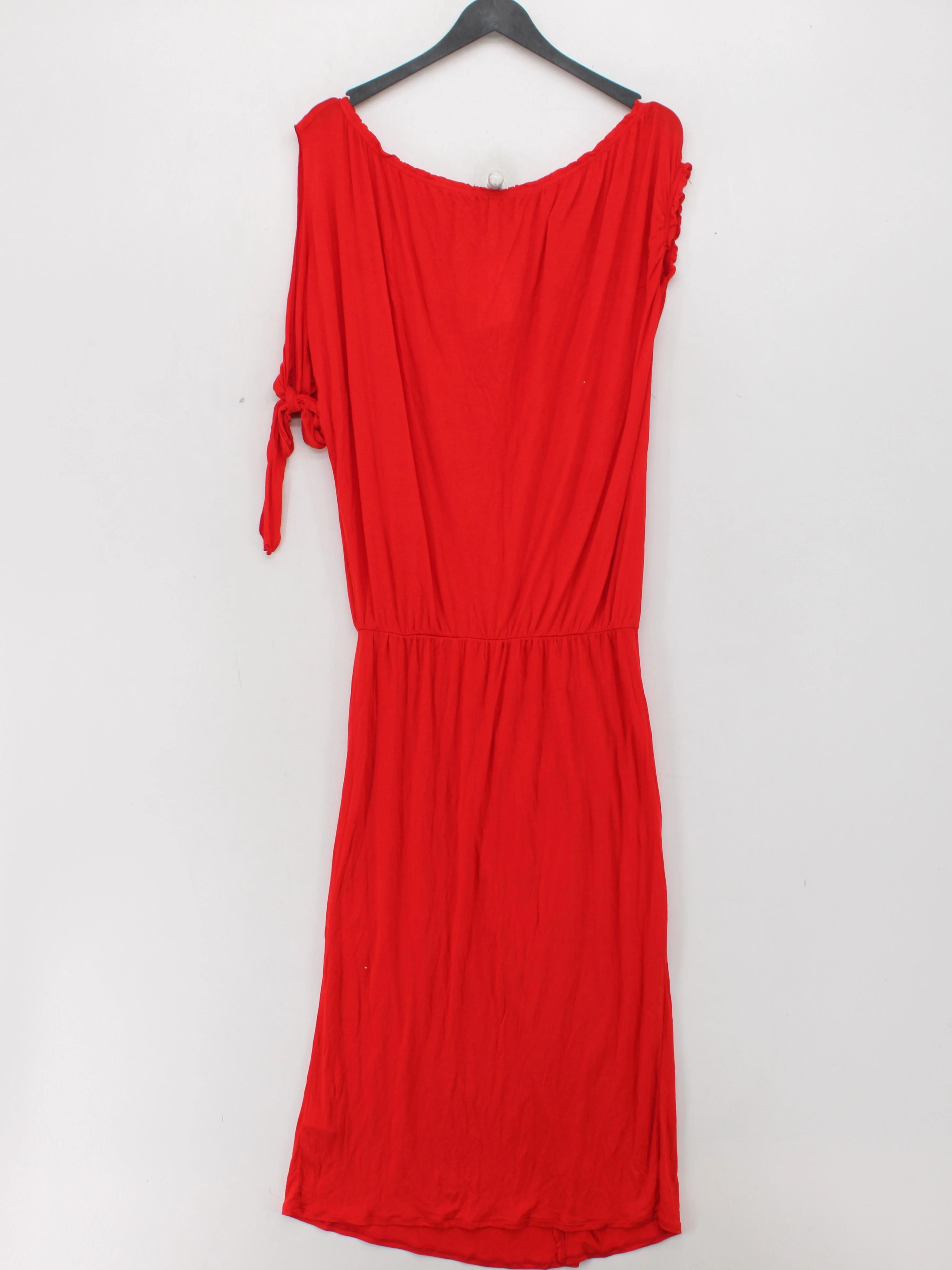 French Connection T-Shirt Midi Dress UK12 in Red - Image 2