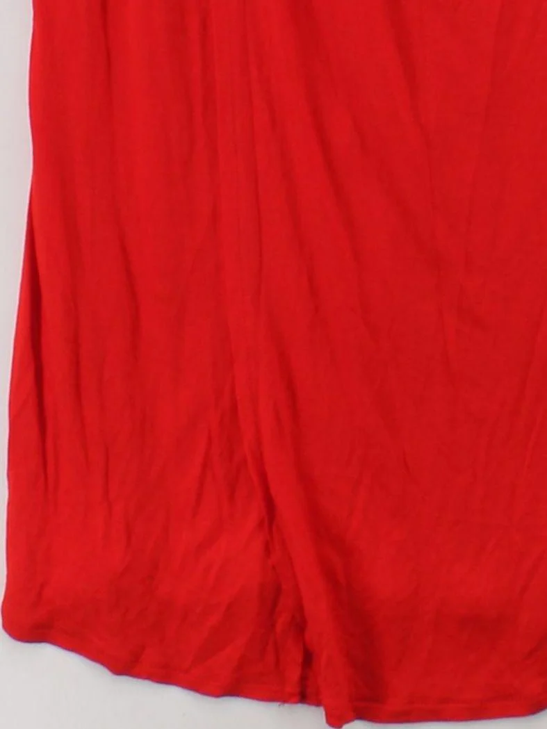 French Connection T-Shirt Midi Dress UK12 in Red - Image 4