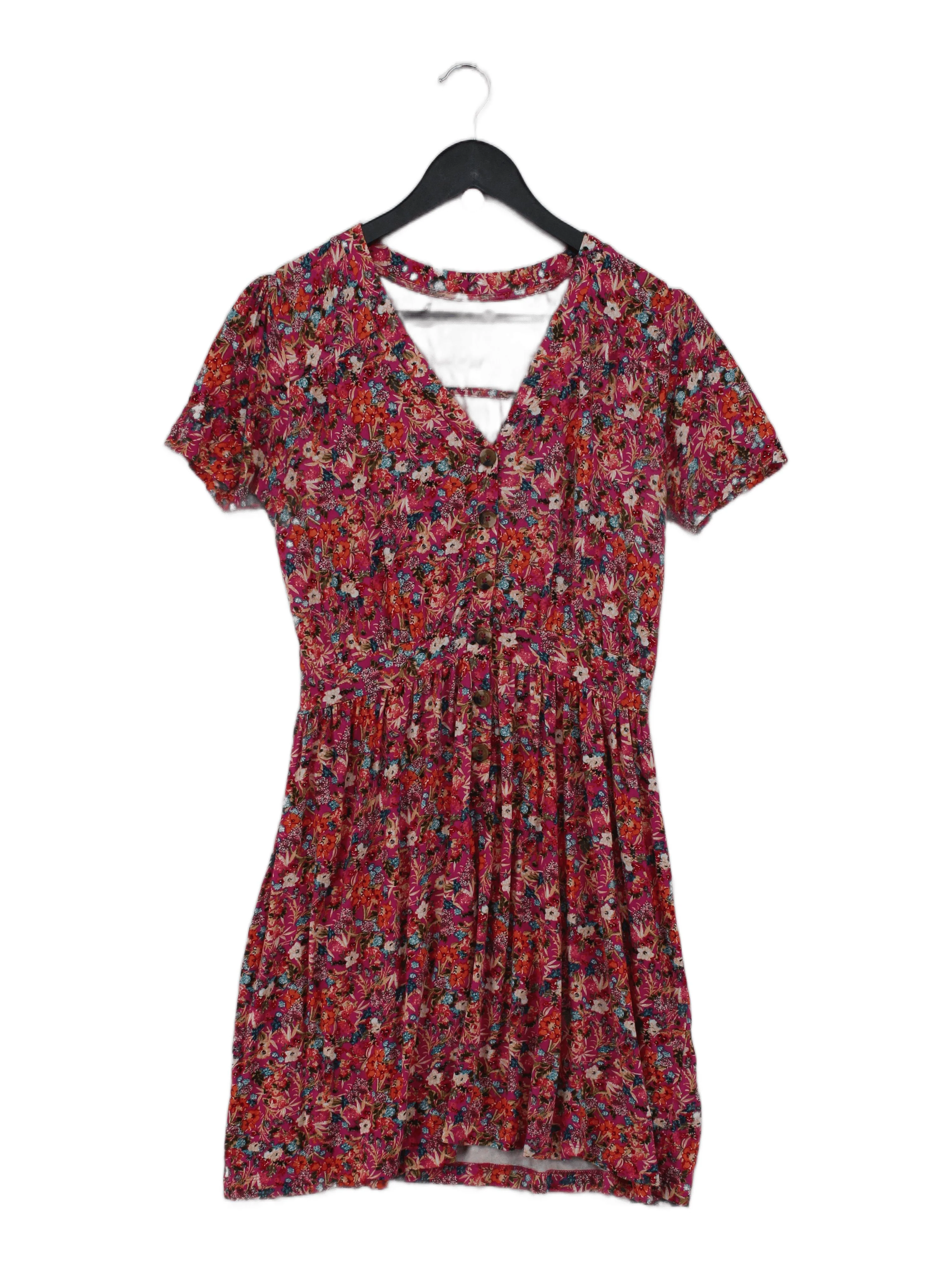 French Connection T-Shirt Mini Dress M in Pink