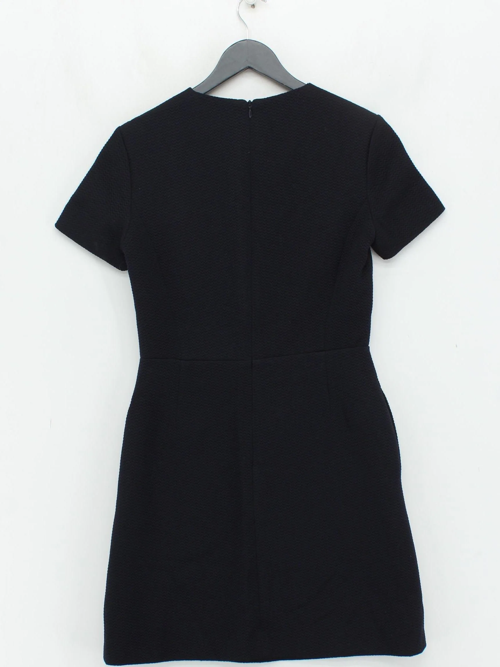 French Connection T-Shirt Mini Dress UK10 in Black - Image 2
