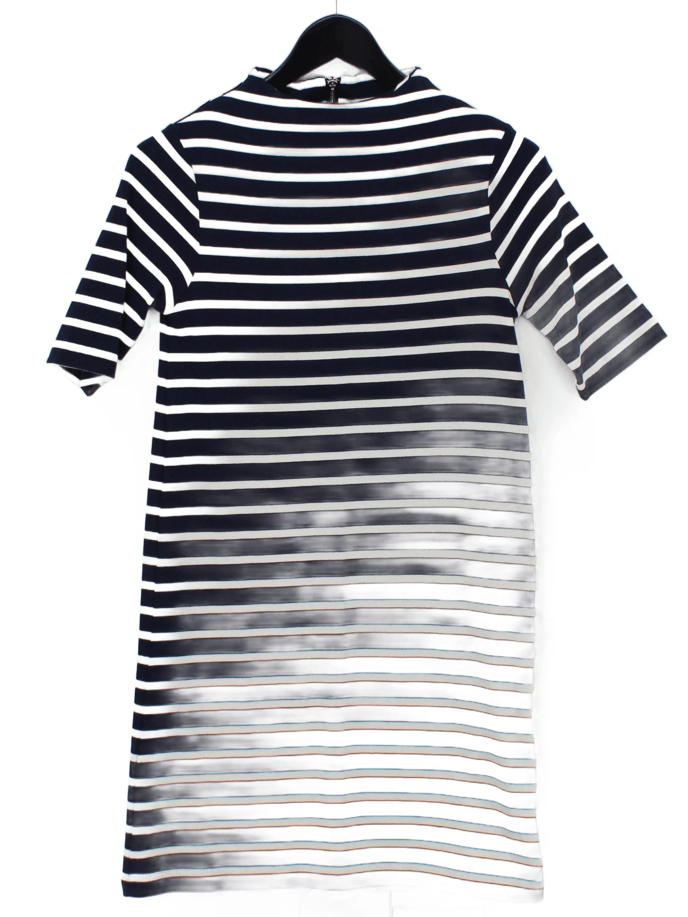 French Connection T-Shirt Mini Dress UK10 in Blue