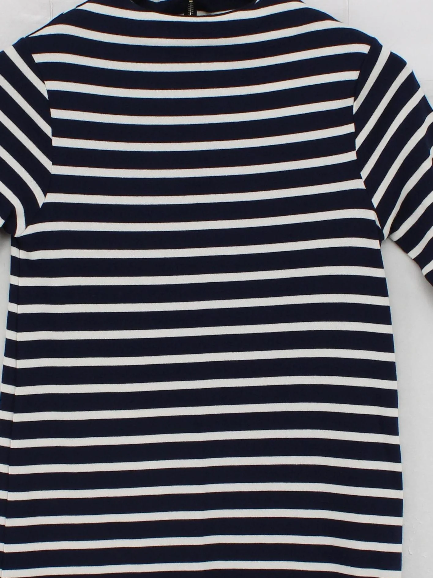 French Connection T-Shirt Mini Dress UK10 in Blue - Image 3