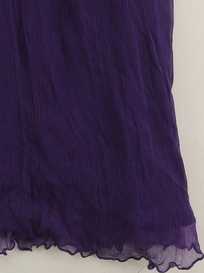 French Connection Tank Midi Dress UK12 in Purple - Image 4