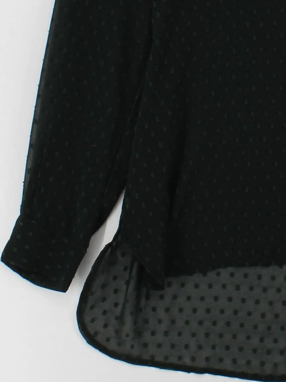 French Connection Women's Blouse UK 10 Green 100% Polyester Basic - Image 4