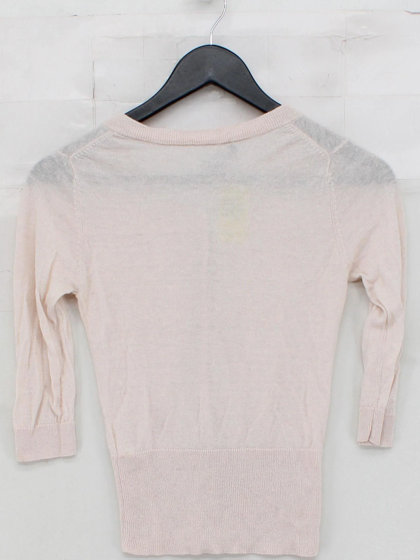 French Connection Women's Cardigan M Pink Lyocell Modal with Wool Cardigan - Image 2