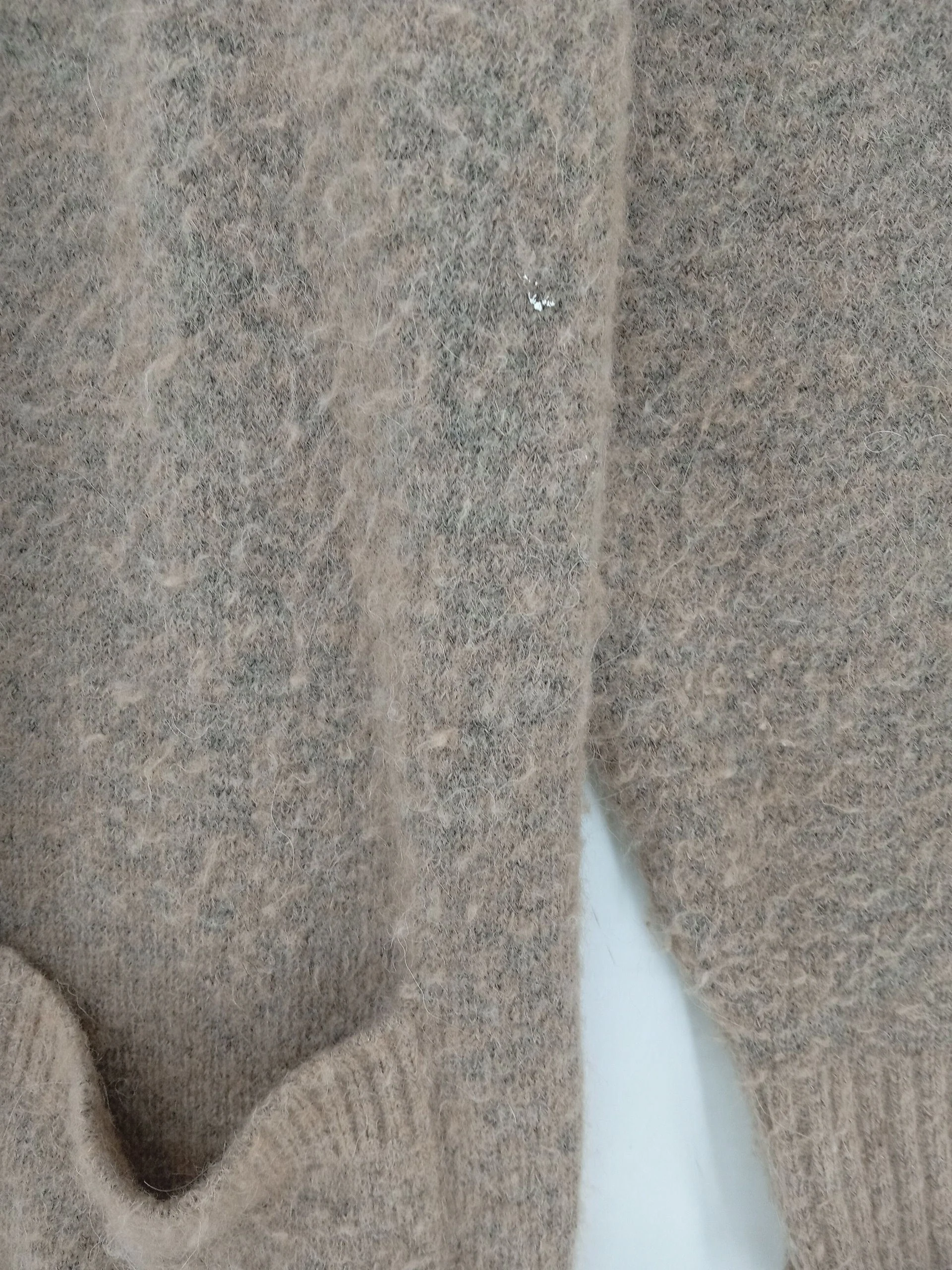 French Connection Women's Cardigan XXS Tan Acrylic - Image 5